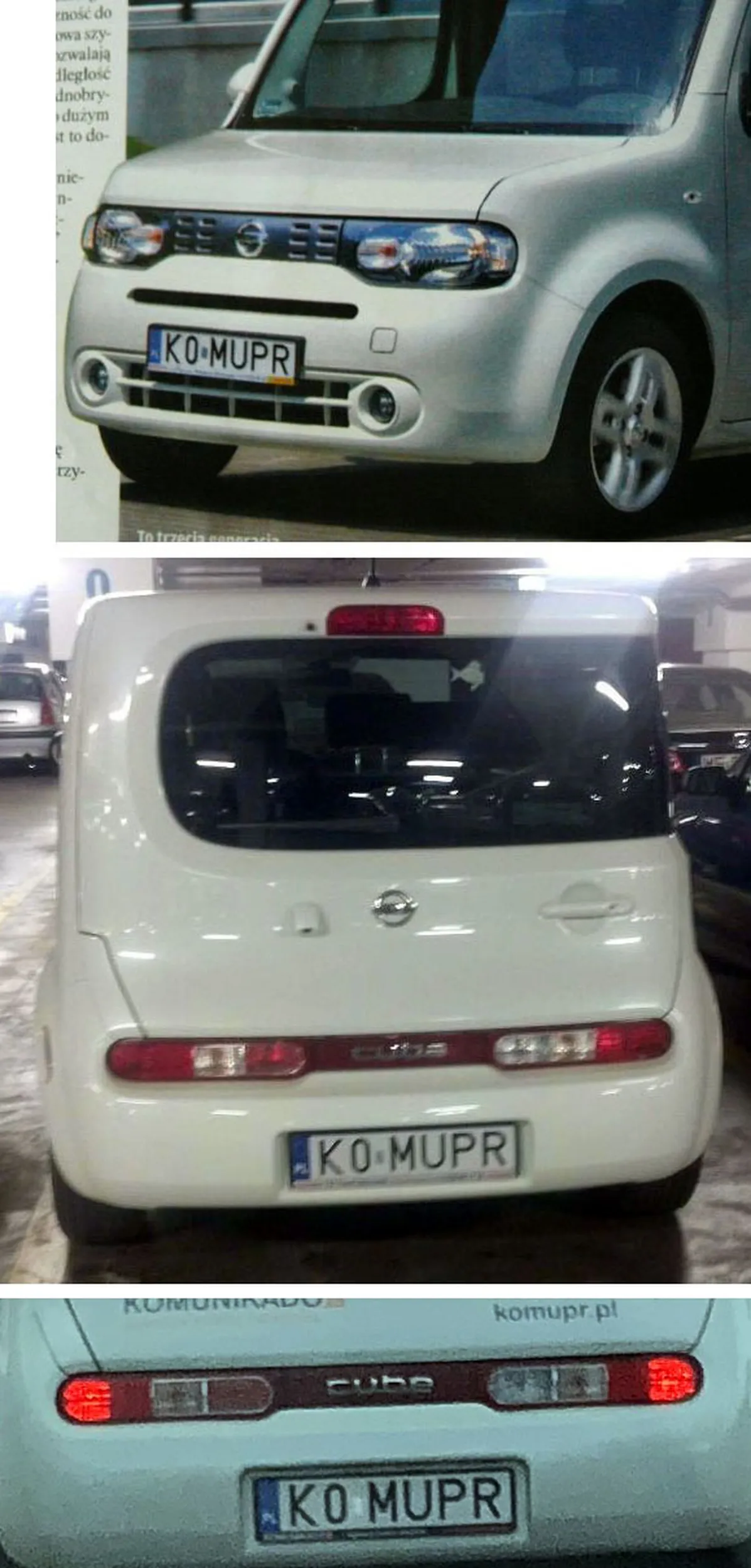 Fajny numer, blacha K0 MUPR