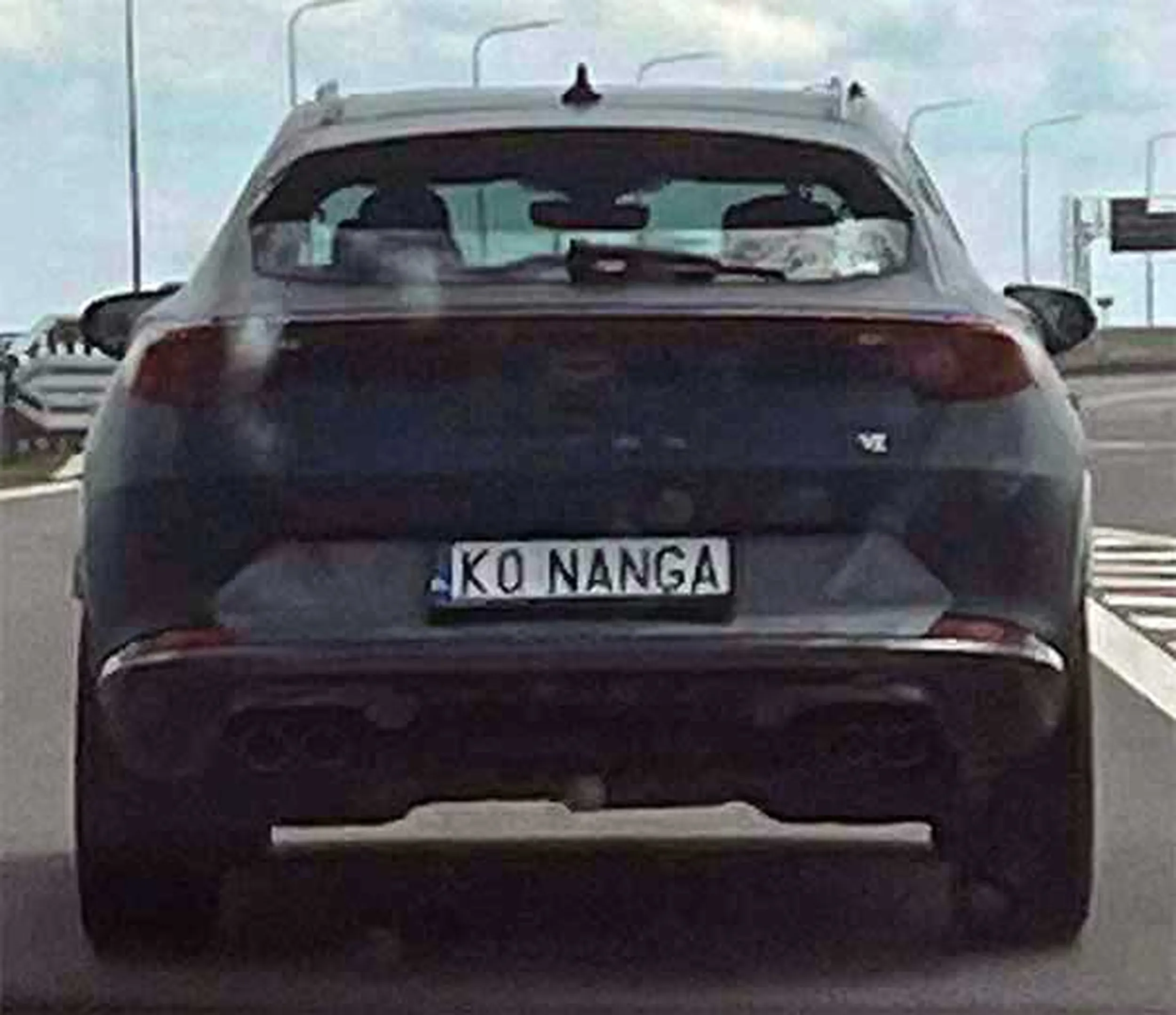 Fajny numer, blacha K0 NANGA