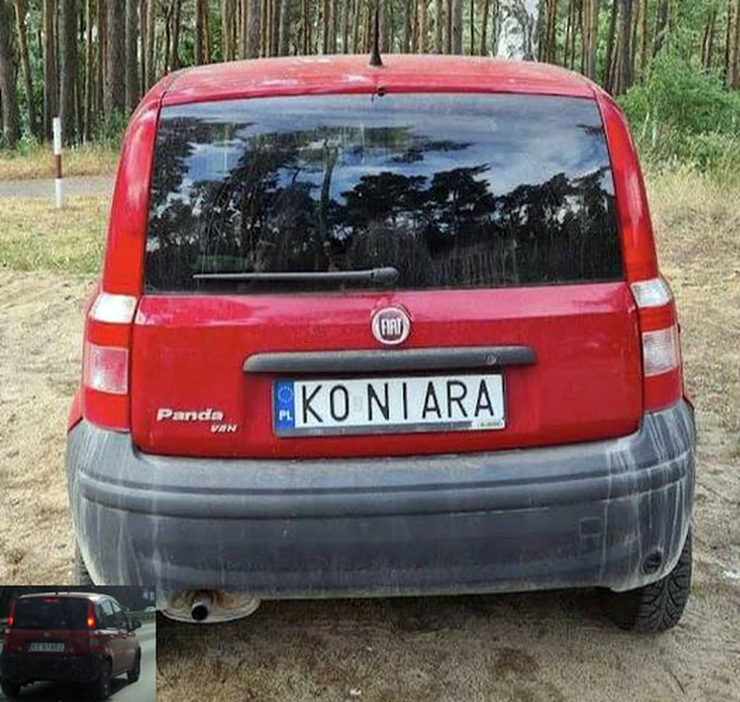 Fajny numer, blacha K0 NIARA