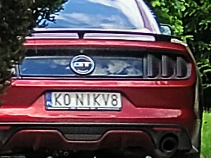 Fajny numer, blacha K0 NIKV8