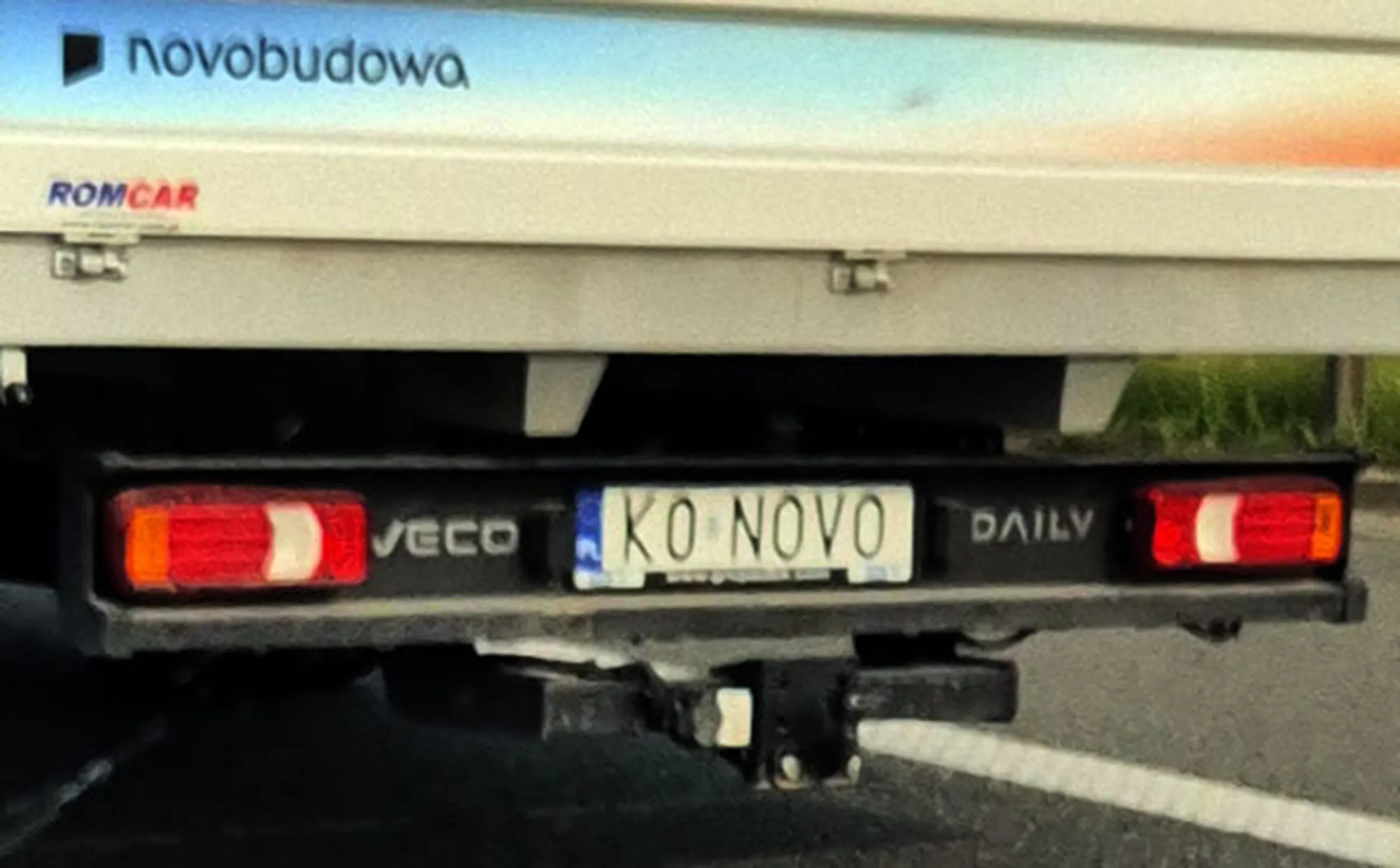 Fajny numer, blacha K0 NOVO