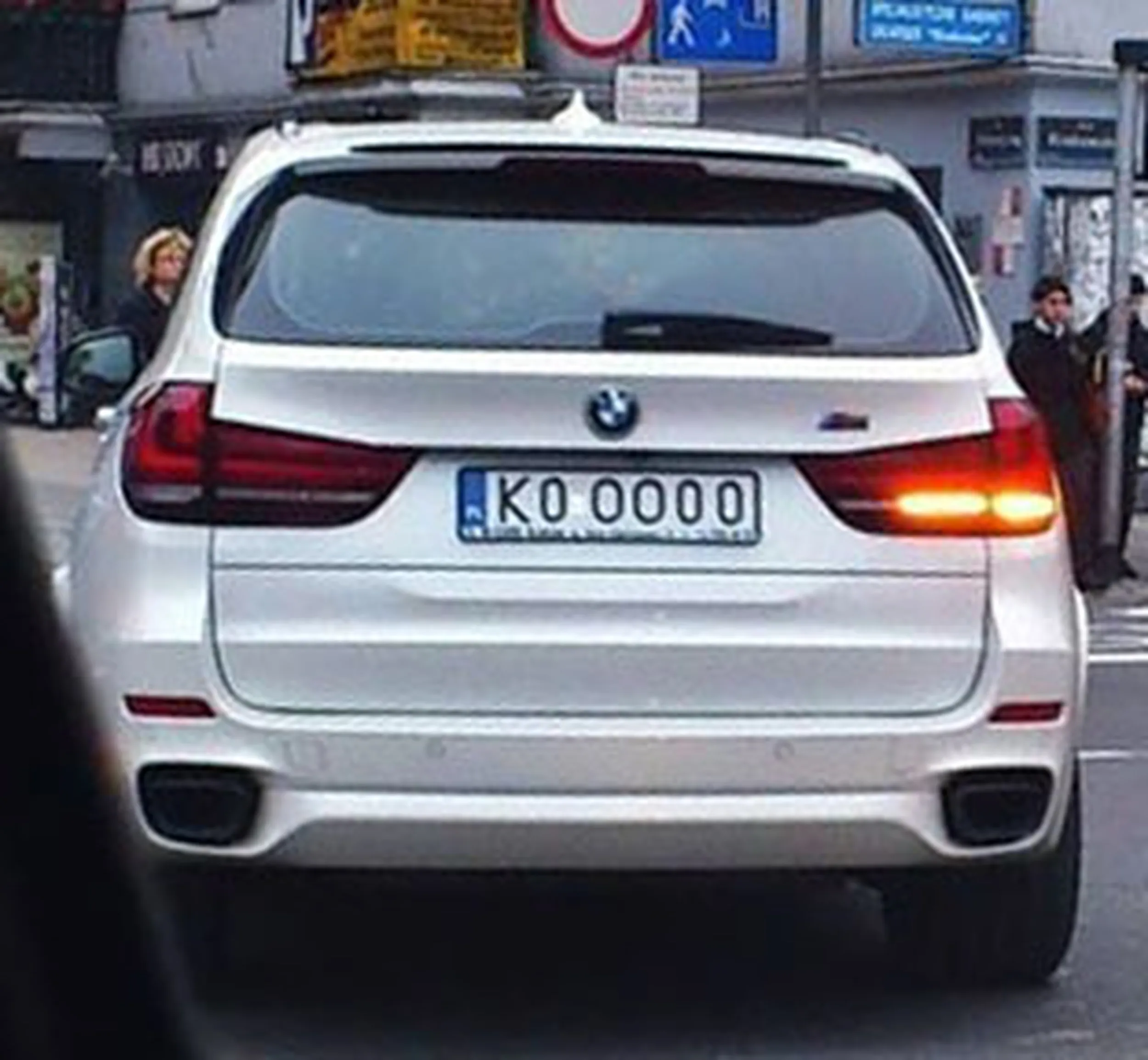 Fajny numer, blacha K0 OO00