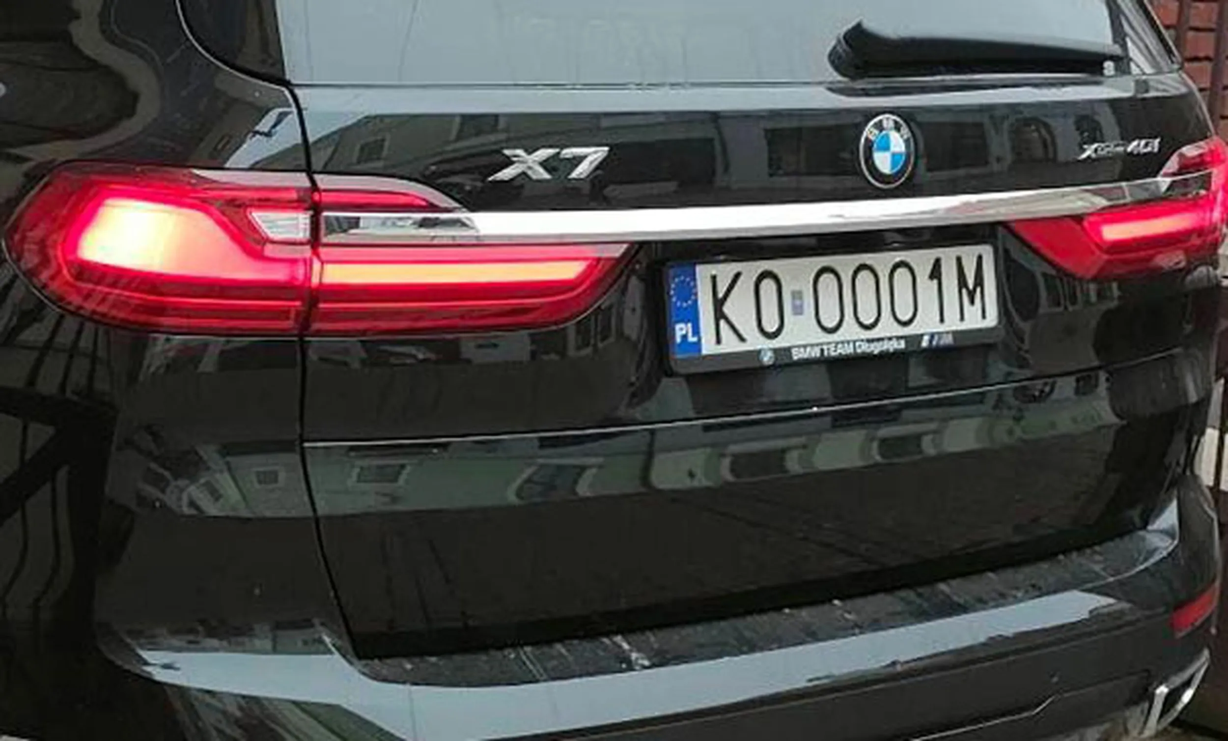 Fajny numer, blacha K0 OOO1M