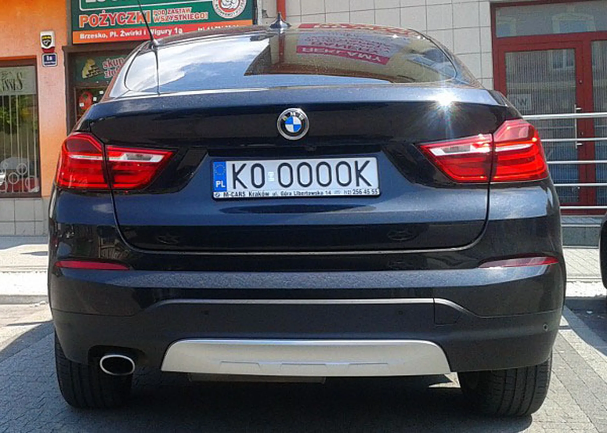 Fajny numer, blacha K0 OOOOK