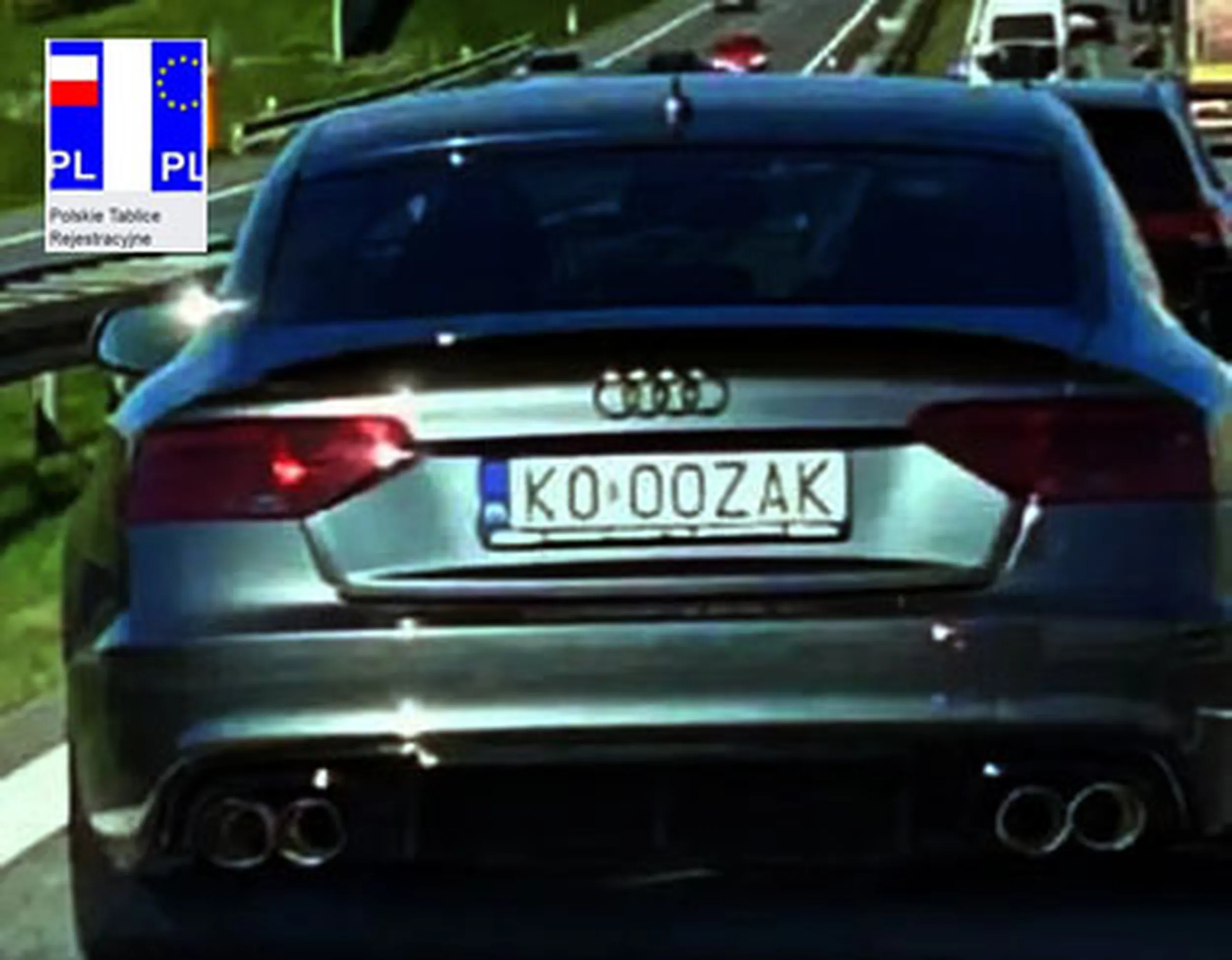 Fajny numer, blacha K0 OOZAK