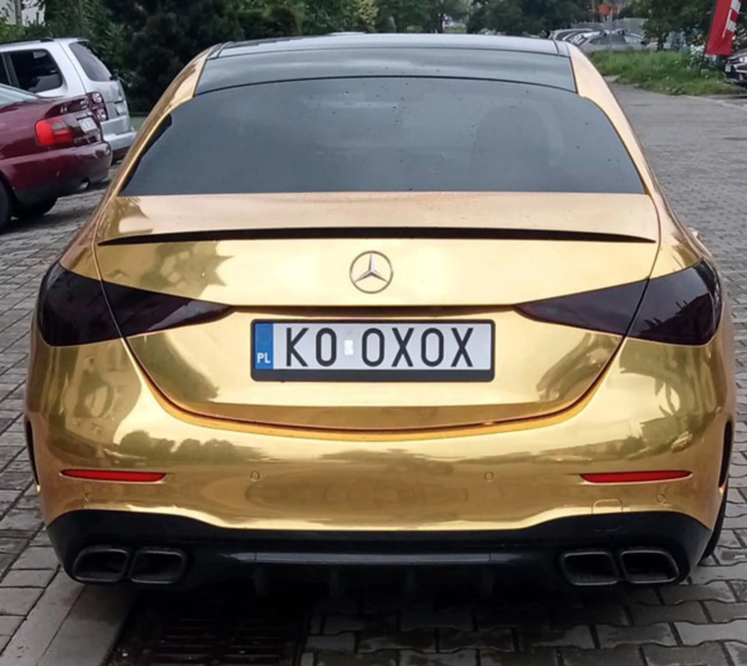 Fajny numer, blacha K0 OXOX