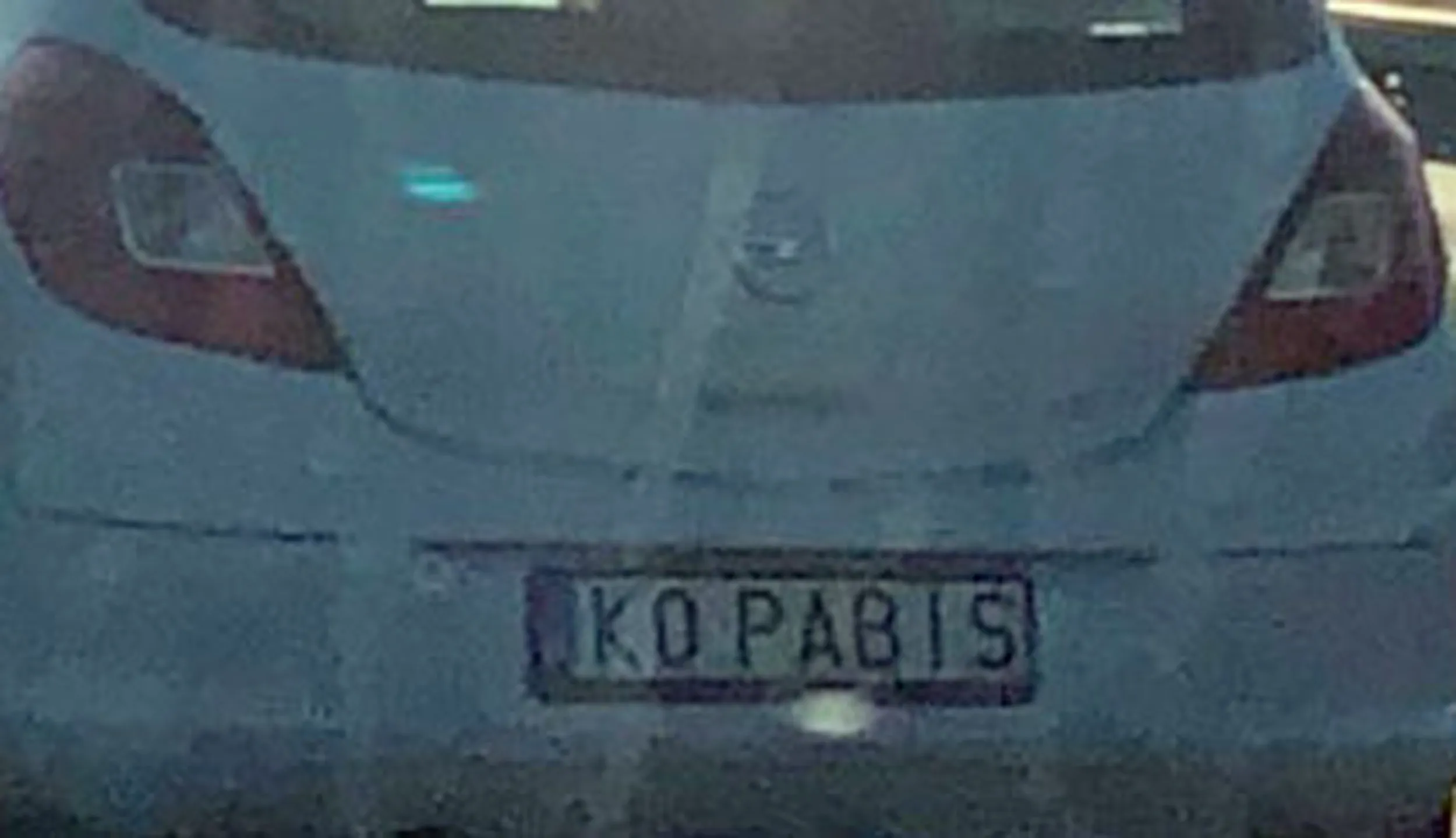 Fajny numer, blacha K0 PABIS