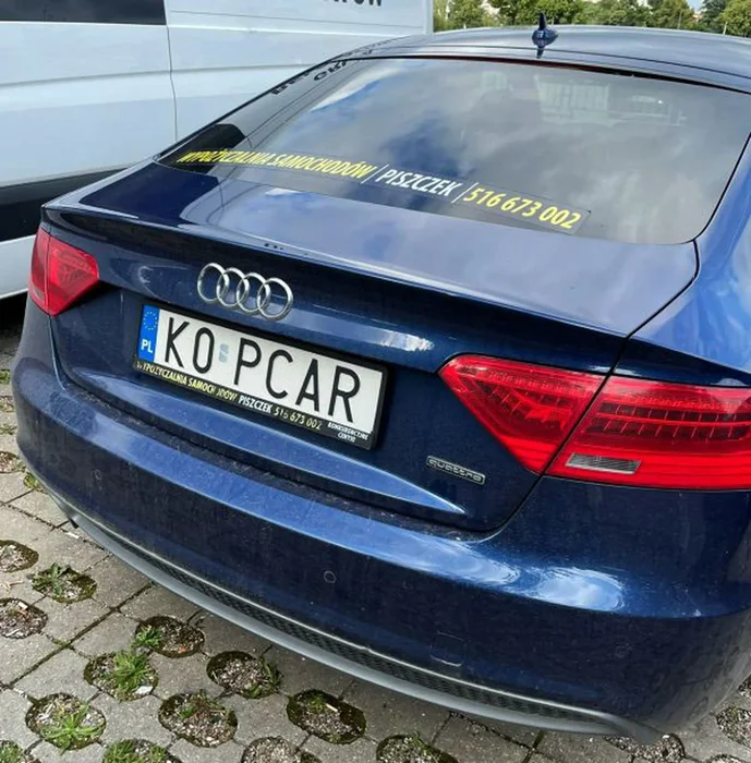 Fajny numer, blacha K0 PCAR