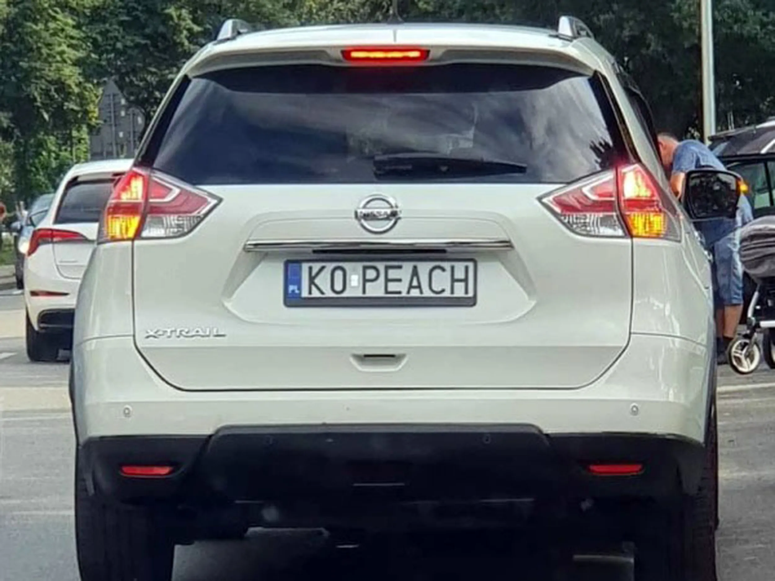 Fajny numer, blacha K0 PEACH