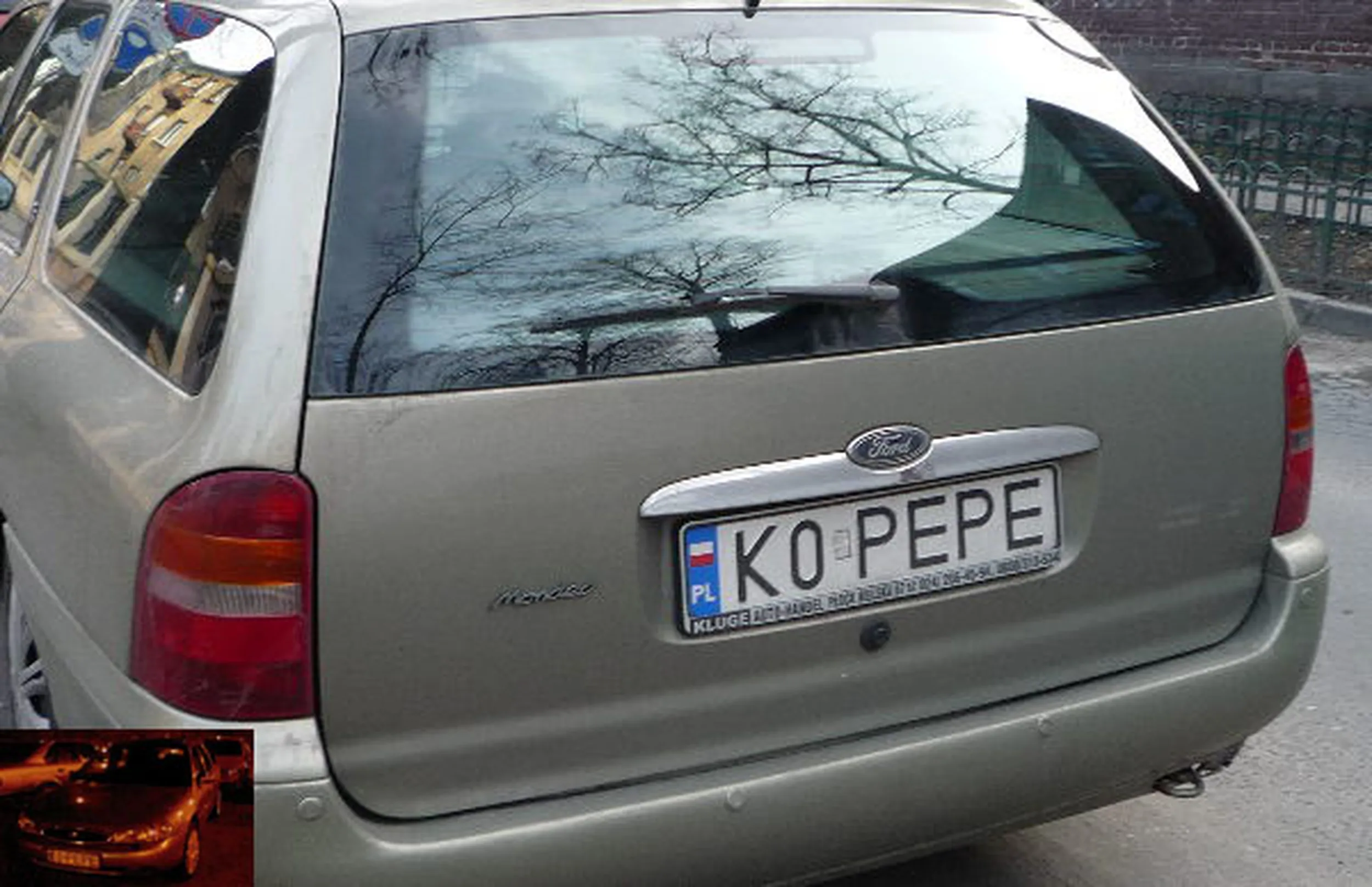 Fajny numer, blacha K0 PEPE