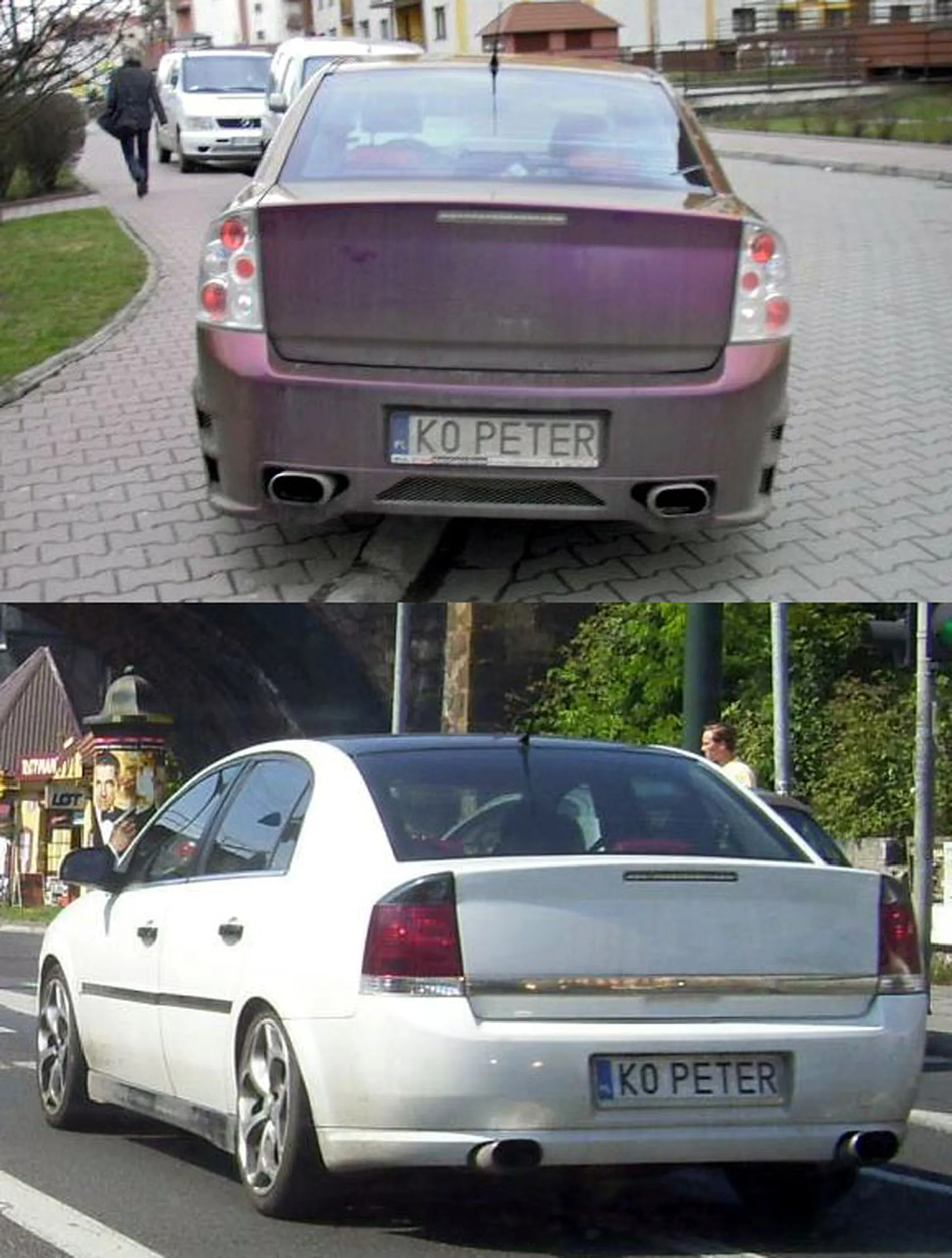 Fajny numer, blacha K0 PETER