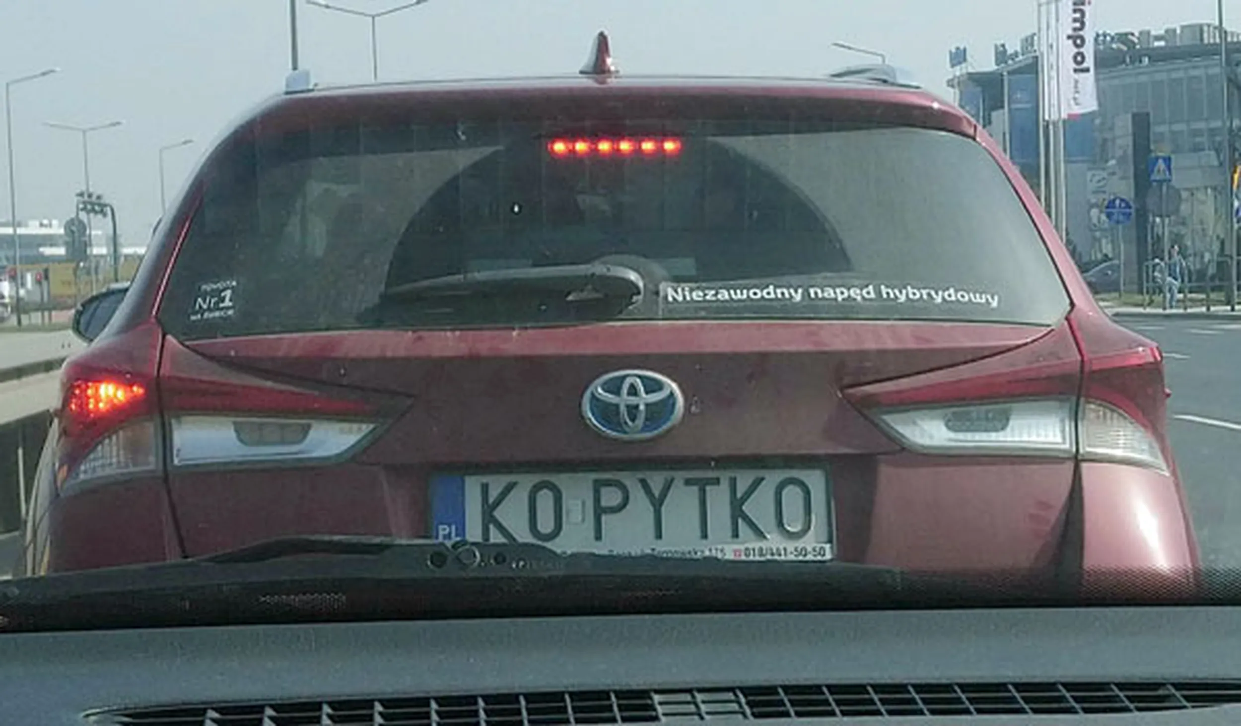 Fajny numer, blacha K0 PYTKO