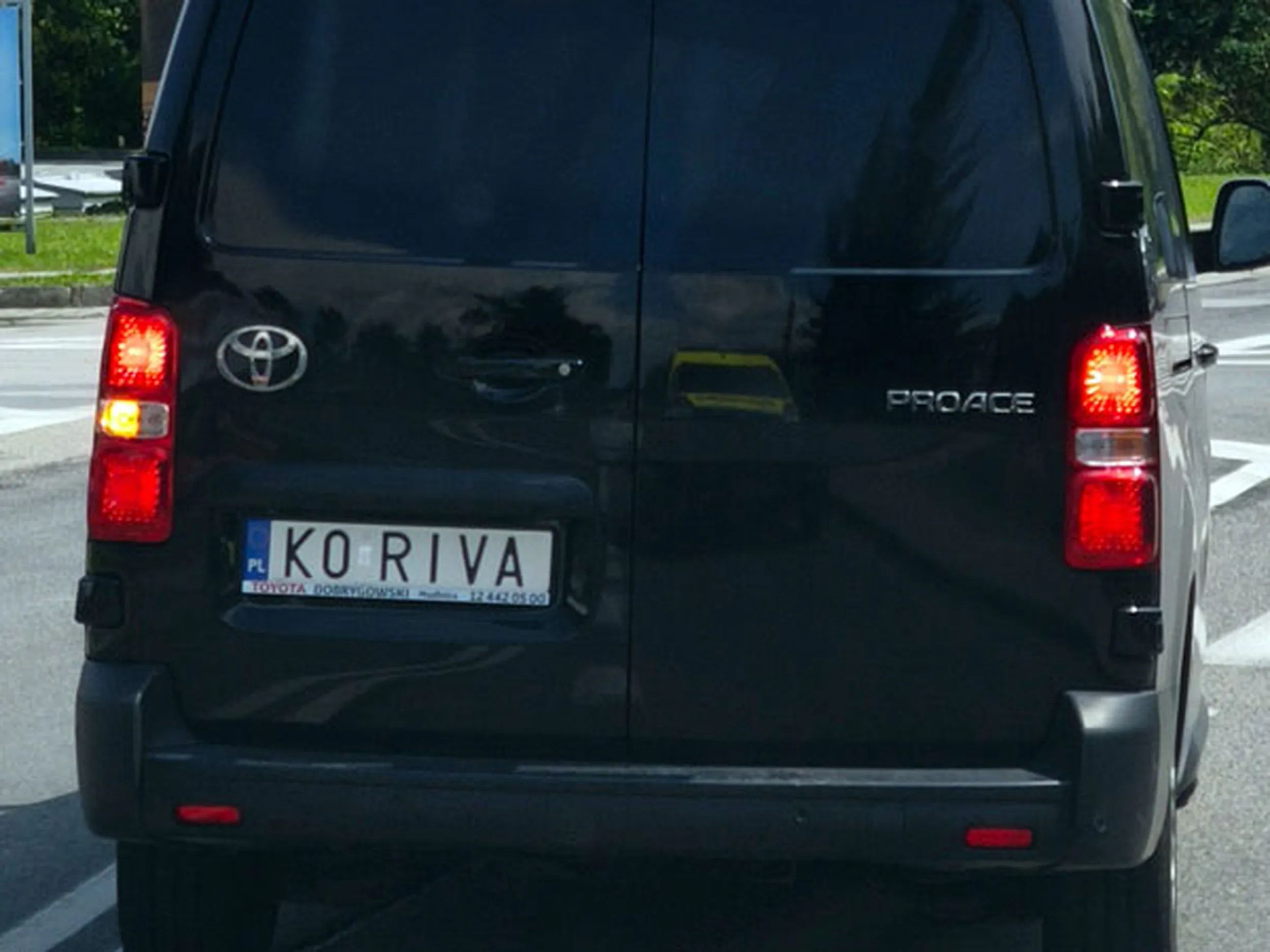 Fajny numer, blacha K0 RIVA