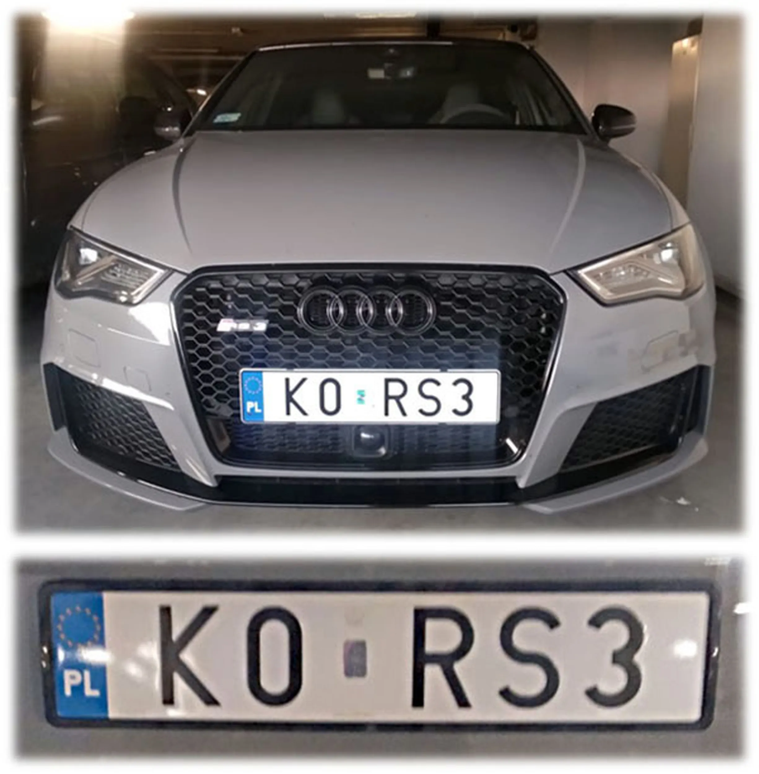 Fajny numer, blacha K0 RS3