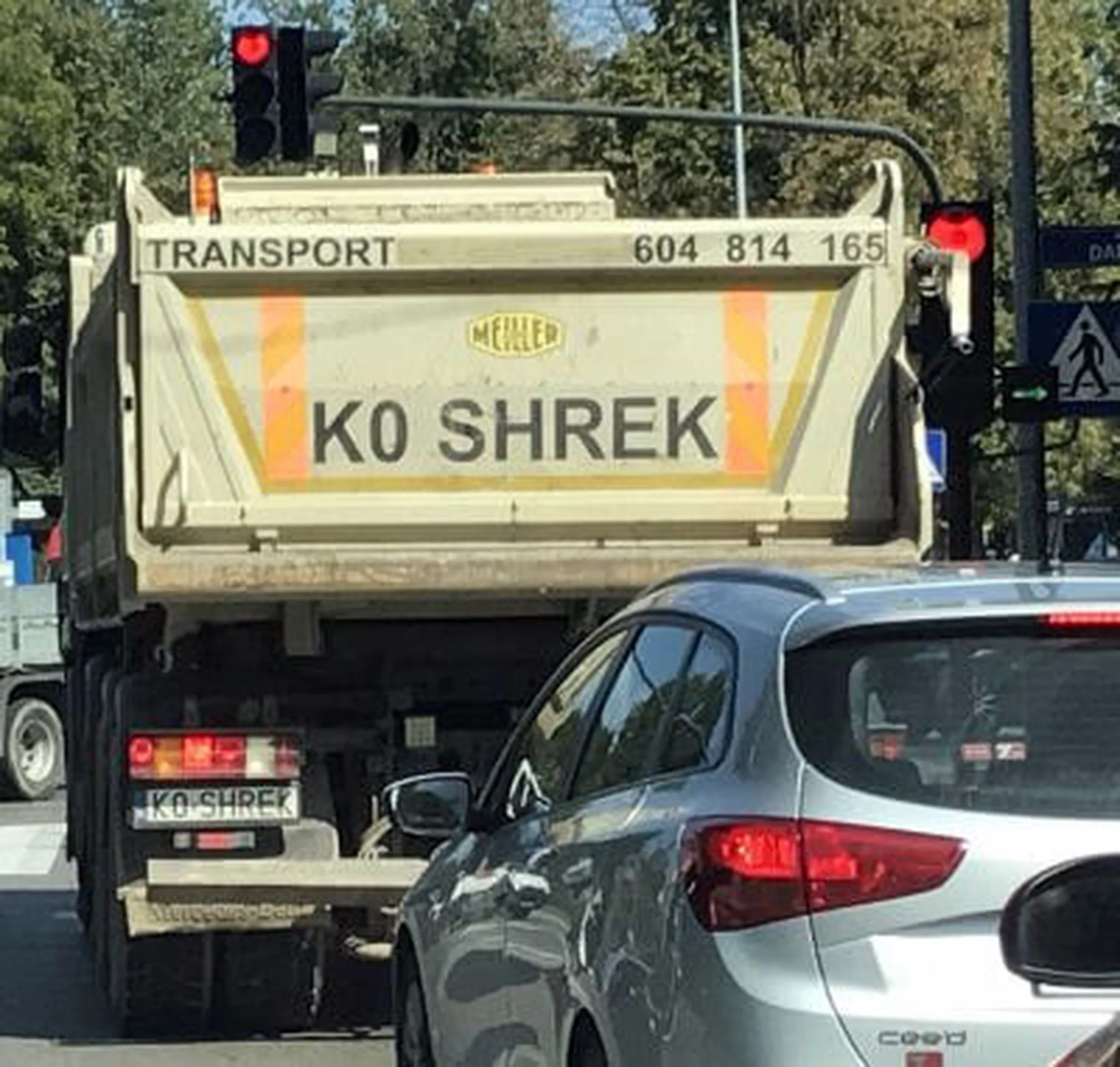 Fajny numer, blacha K0 SHREK