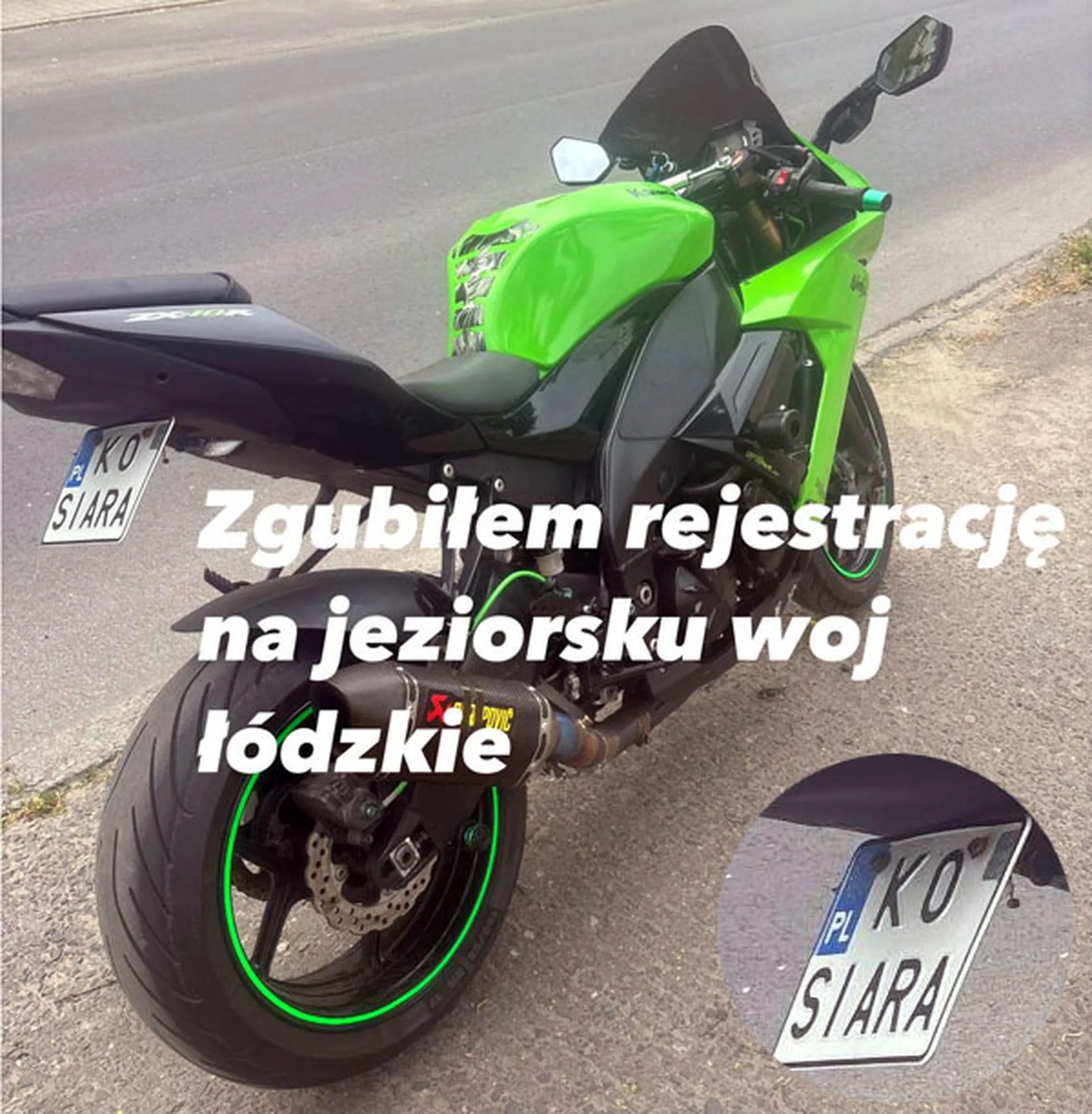 Fajny numer, blacha K0 SIARA