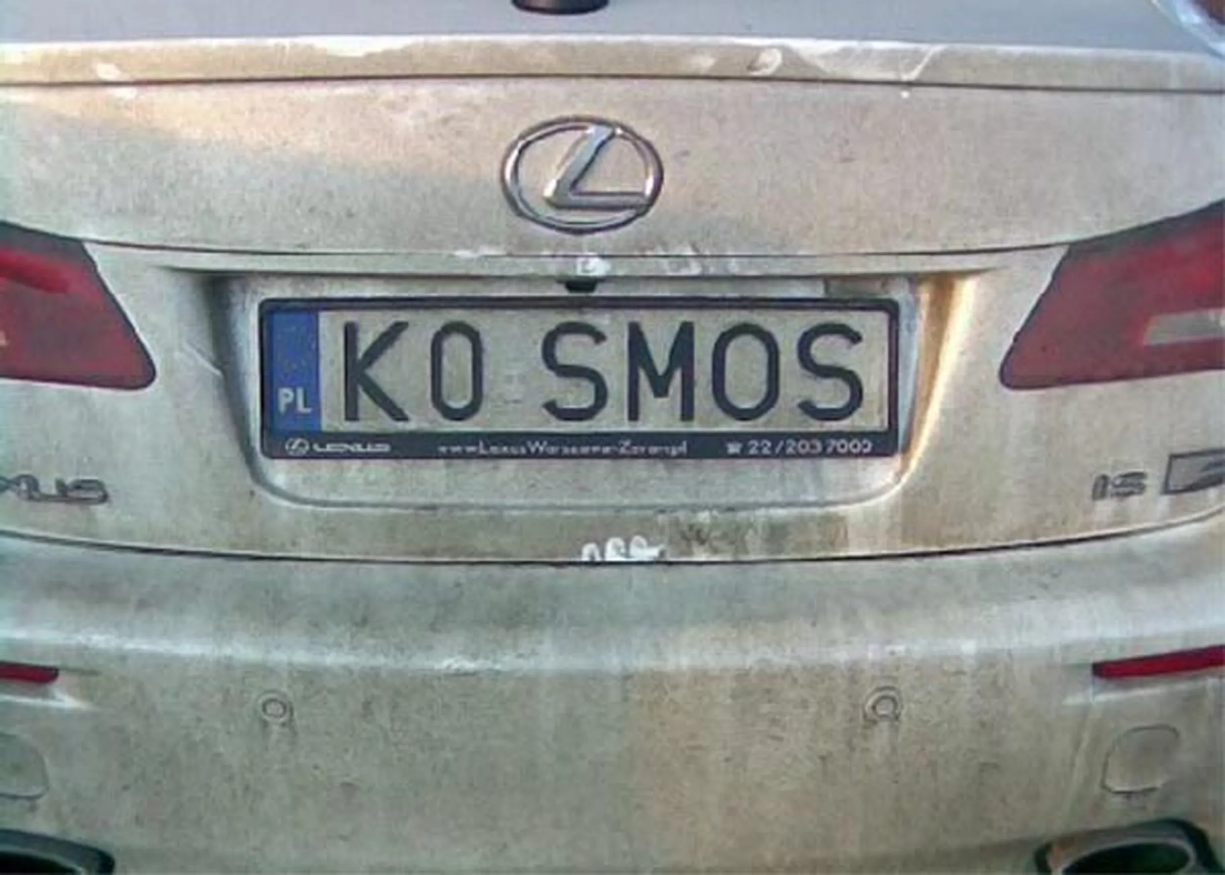Fajny numer, blacha K0 SMOS