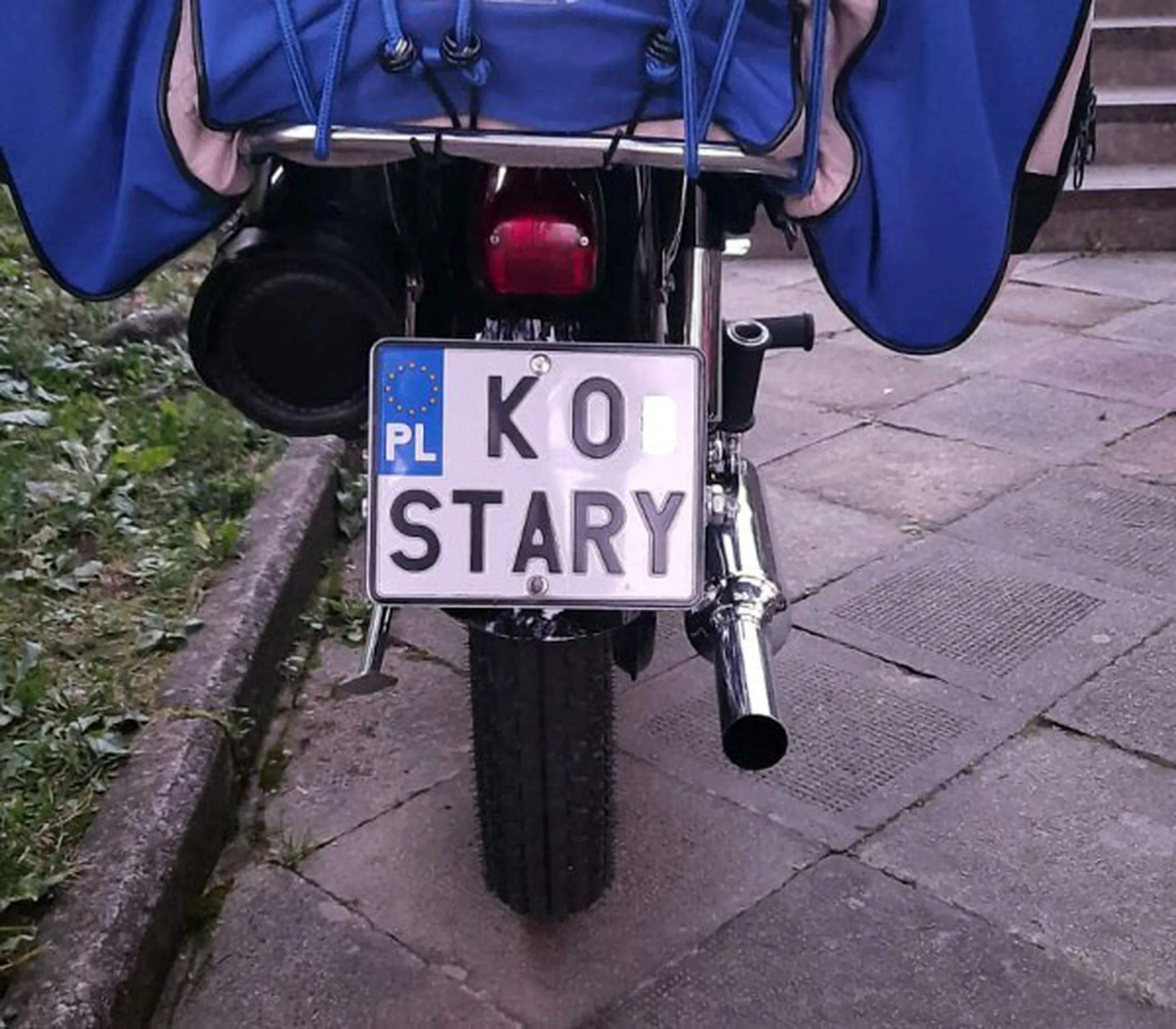 Fajny numer, blacha K0 STARY