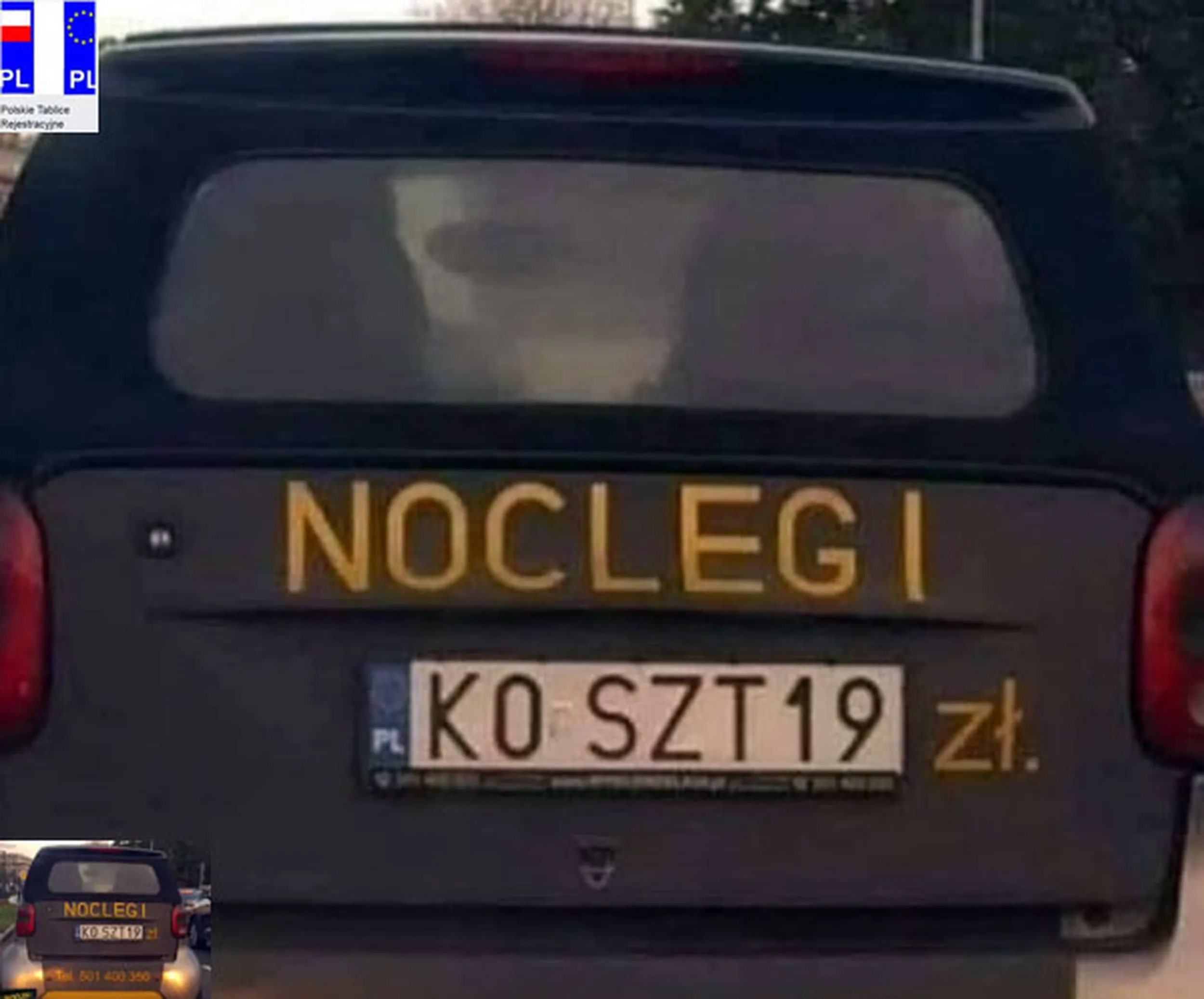 Fajny numer, blacha K0 SZT19
