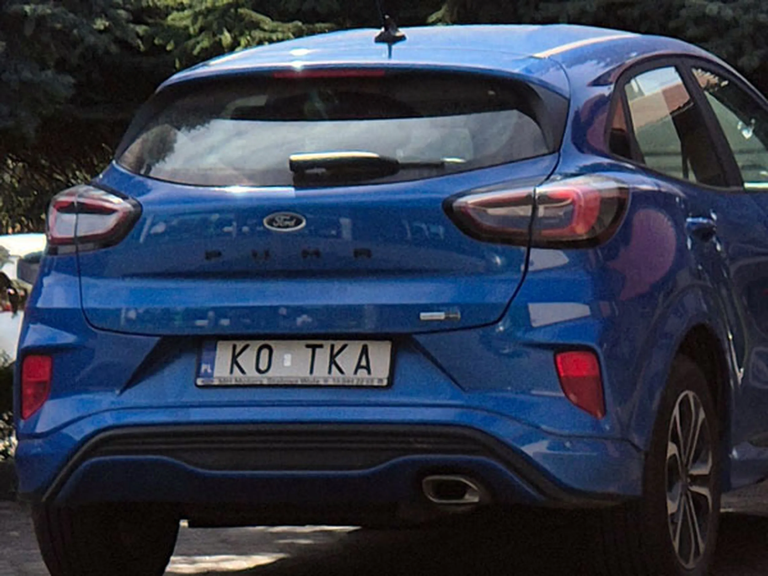 Fajny numer, blacha K0 TKA