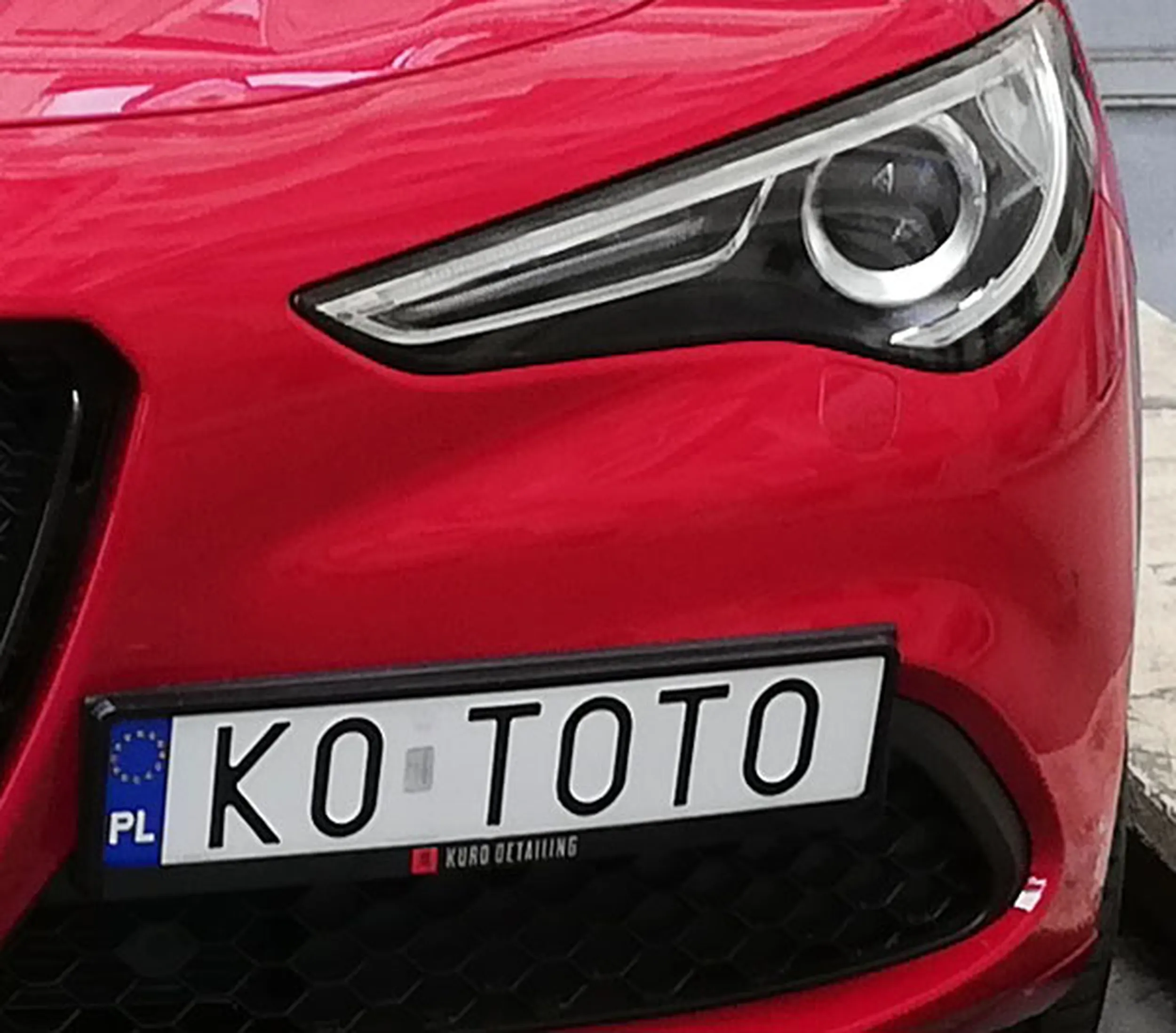 Fajny numer, blacha K0 TOTO