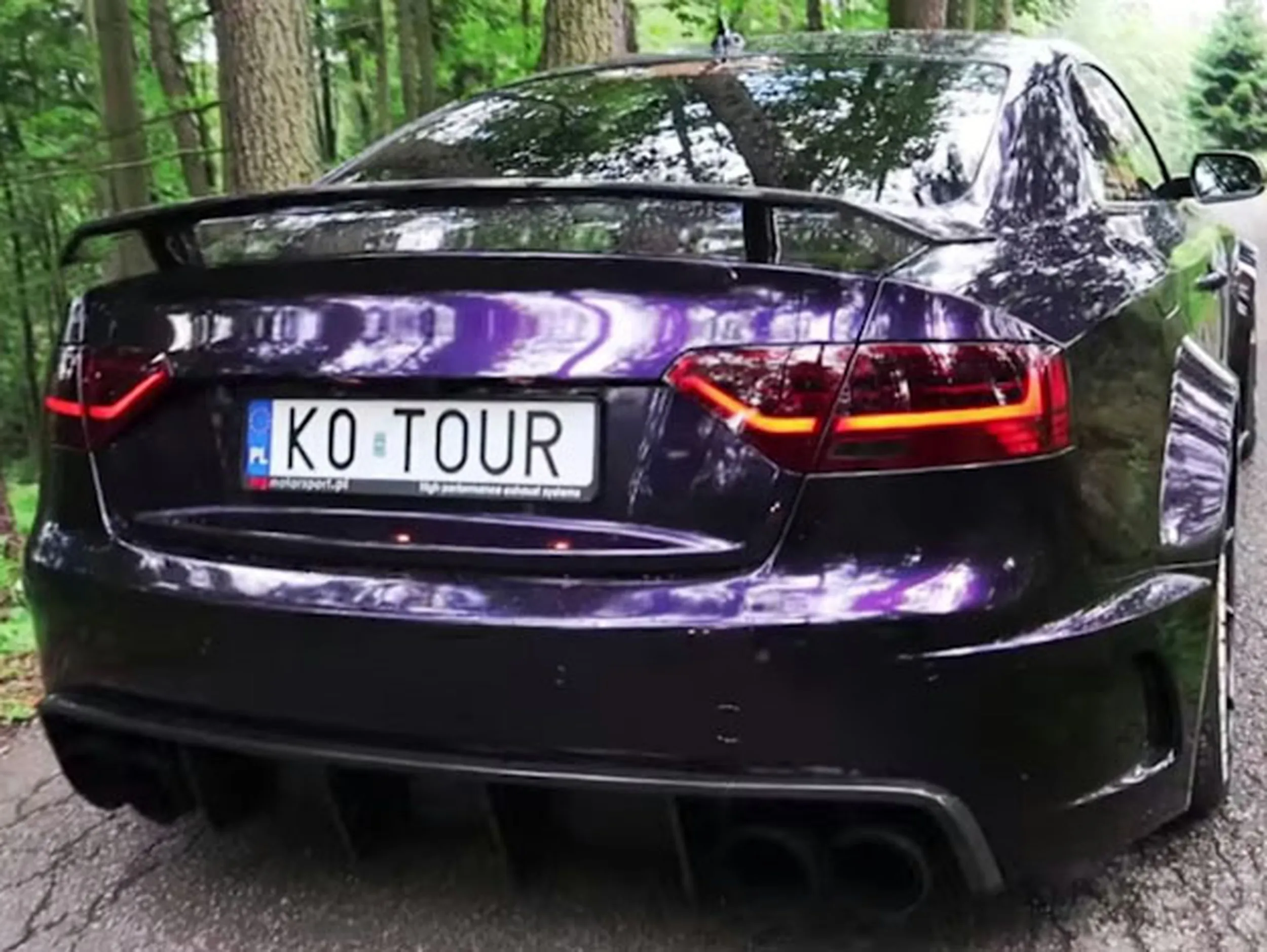 Fajny numer, blacha K0 TOUR