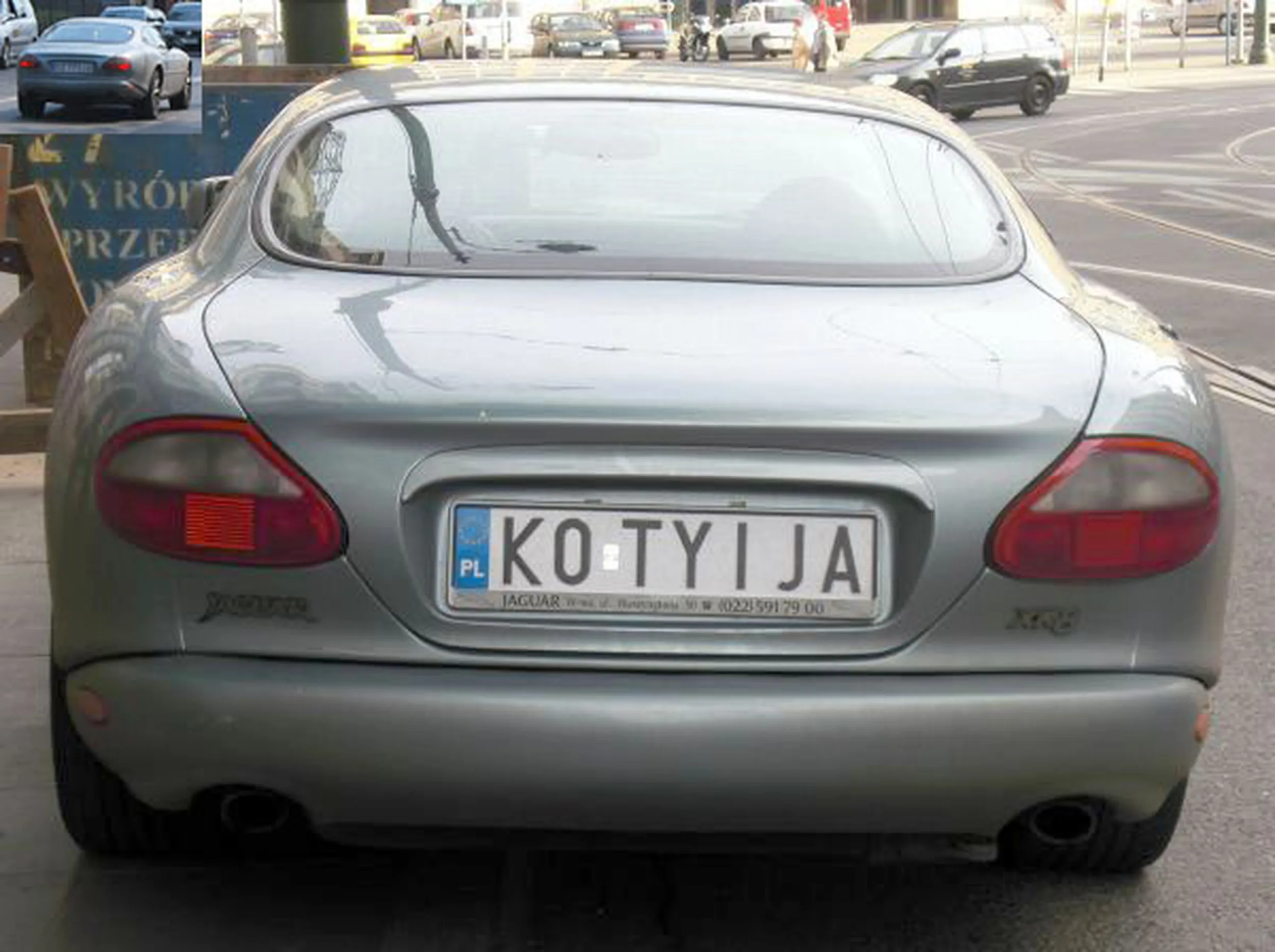 Fajny numer, blacha K0 TYIJA