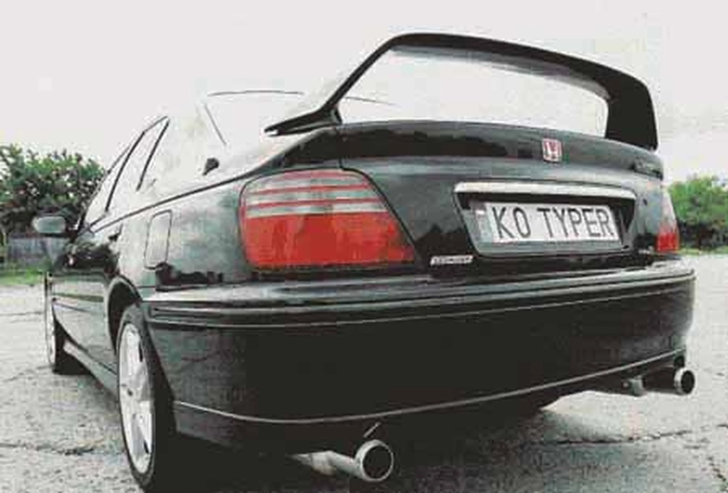 Fajny numer, blacha K0 TYPER