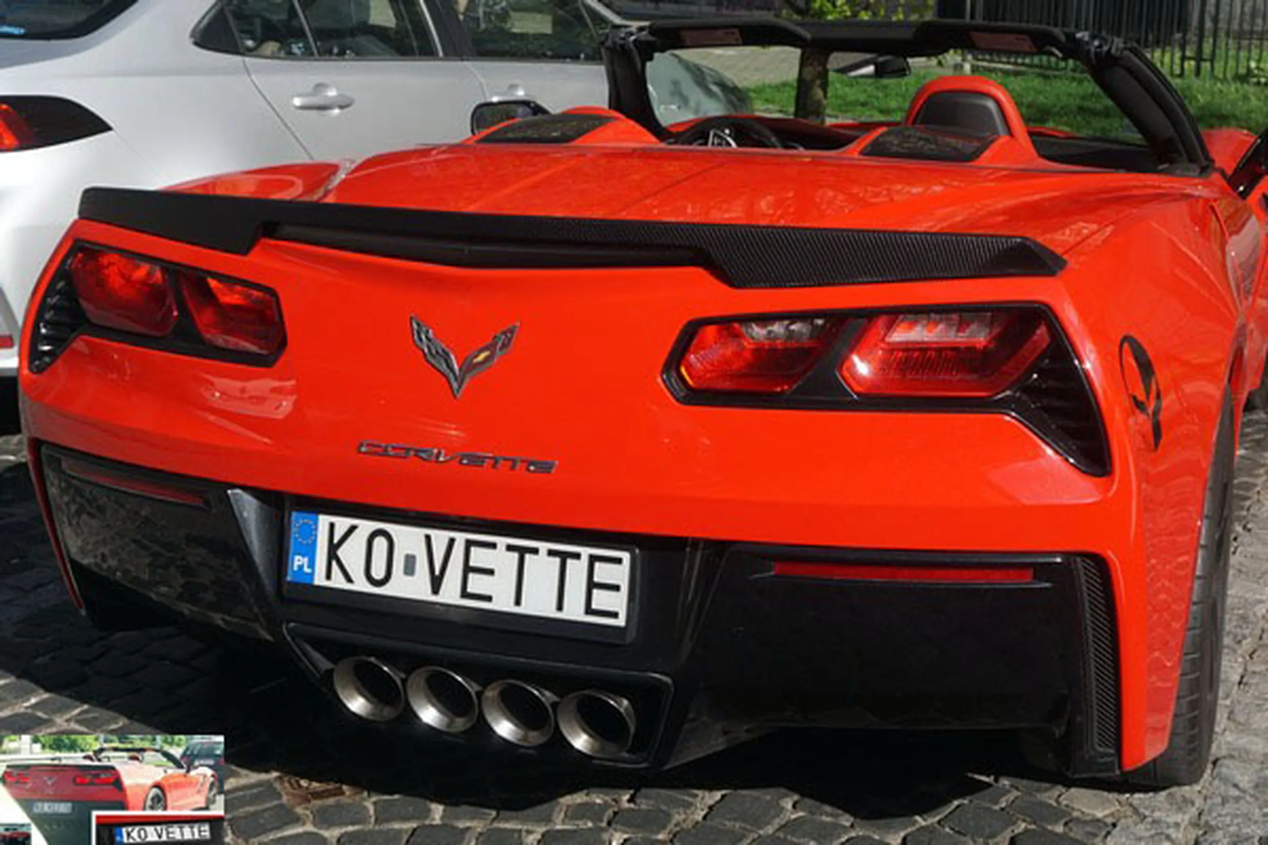 Fajny numer, blacha K0 VETTE