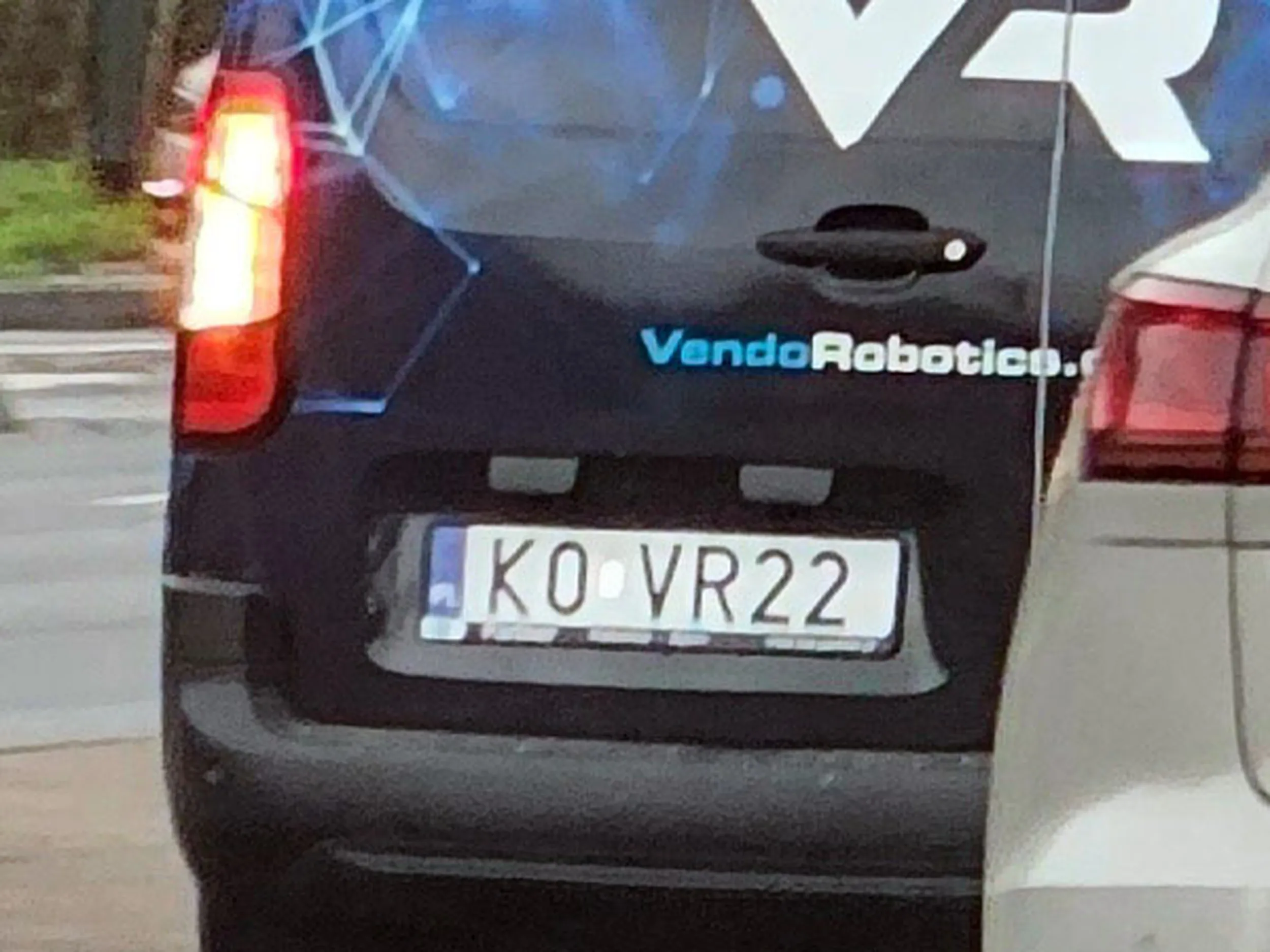 Fajny numer, blacha K0 VR22