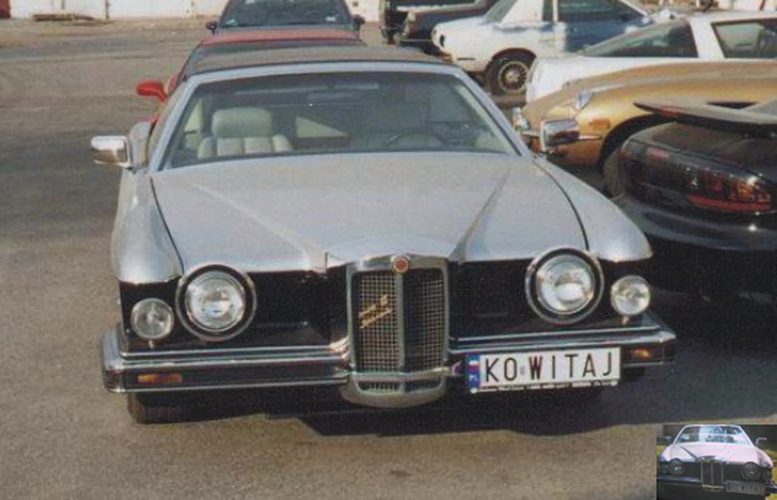 Fajny numer, blacha K0 WITAJ