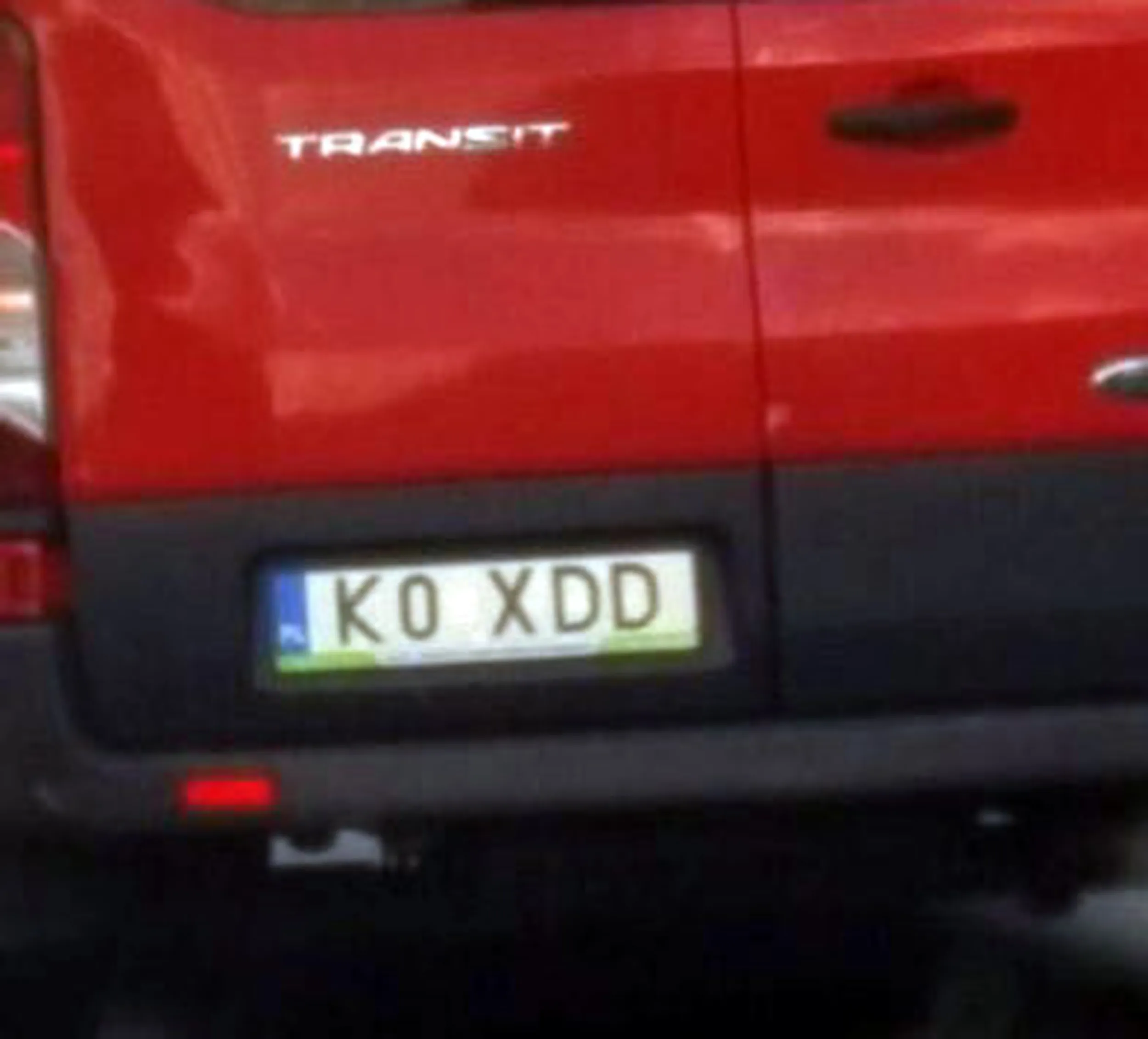 Fajny numer, blacha K0 XDD