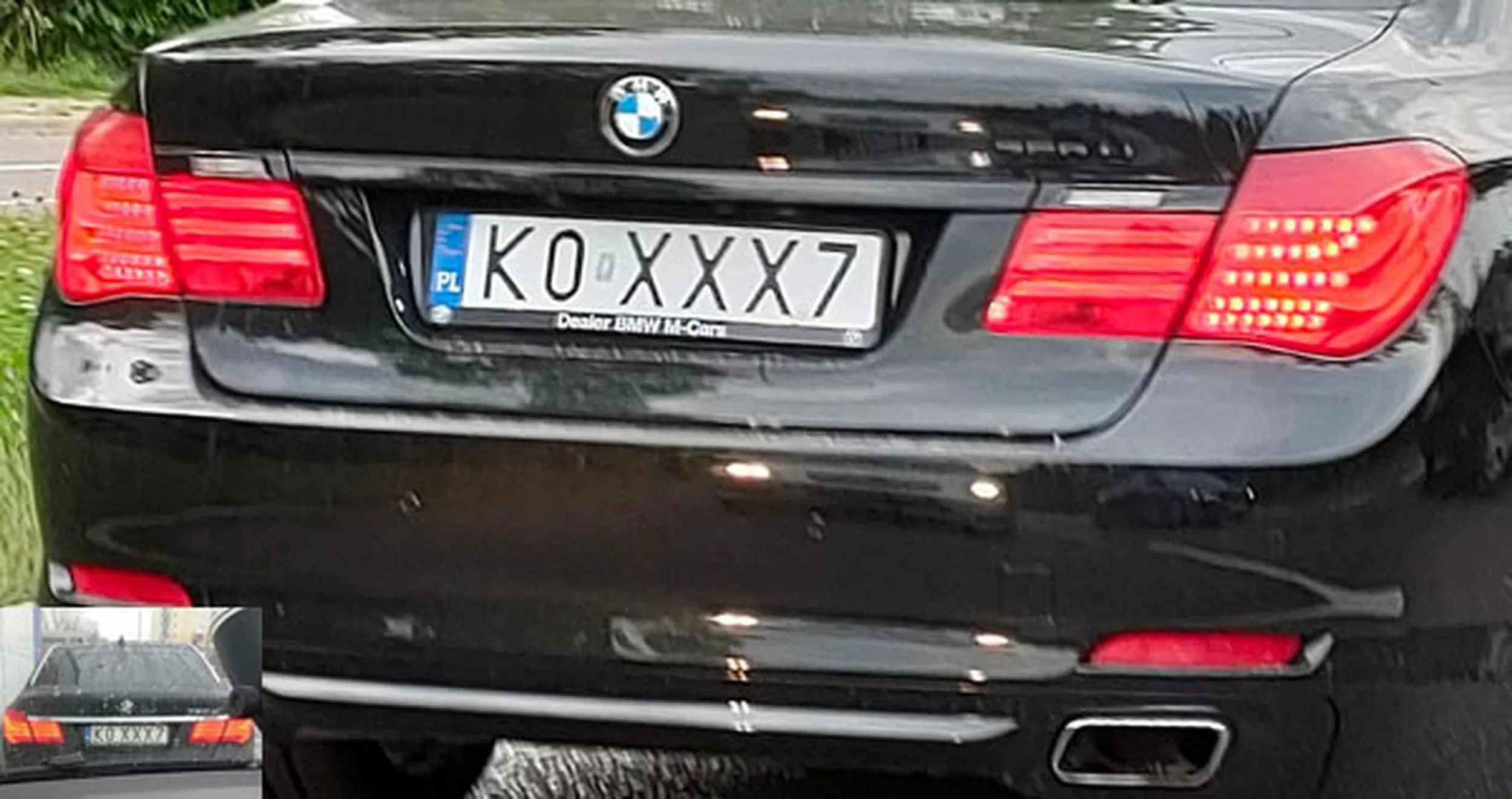 Fajny numer, blacha K0 XXX7