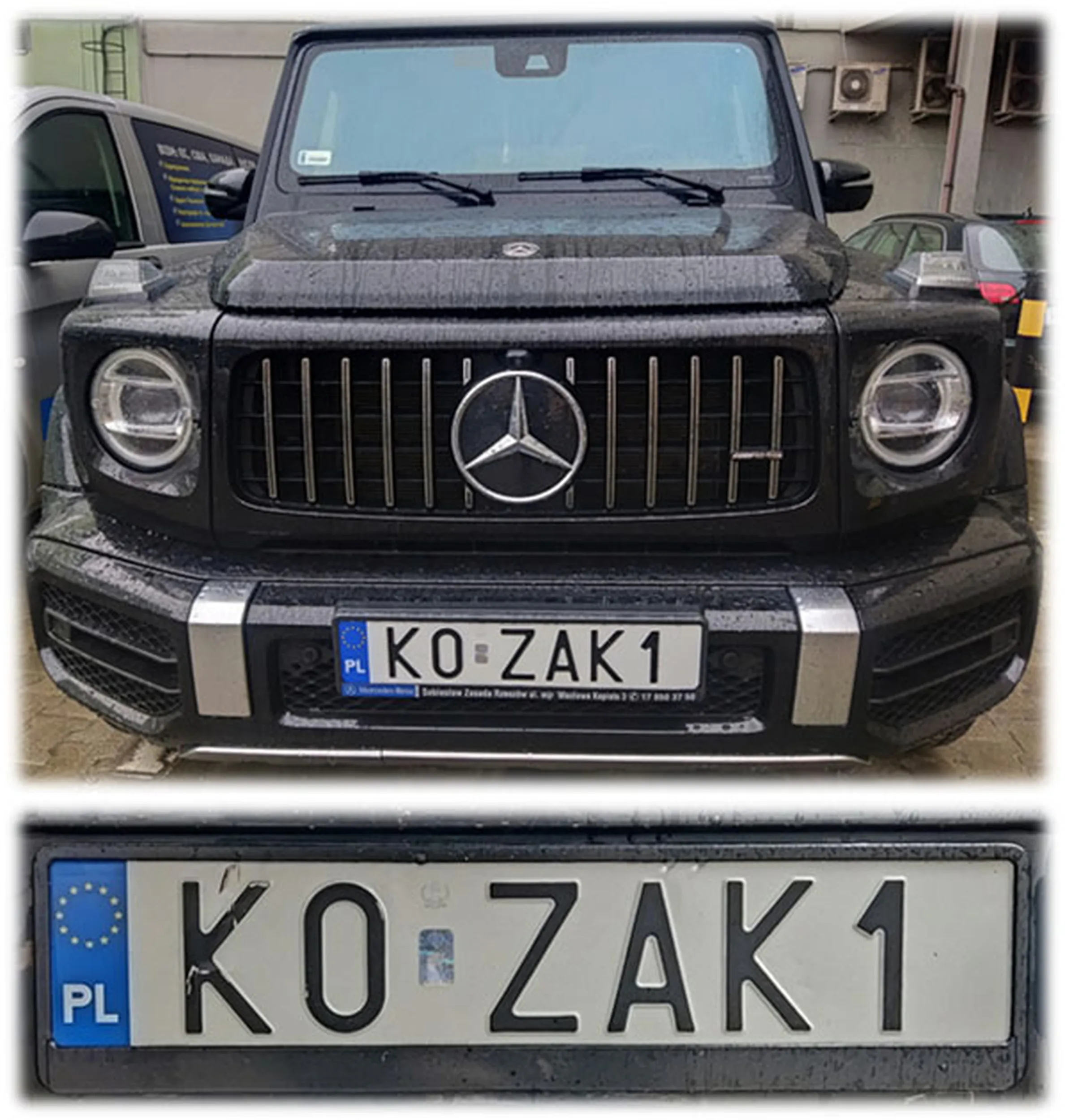 Fajny numer, blacha K0 ZAK1