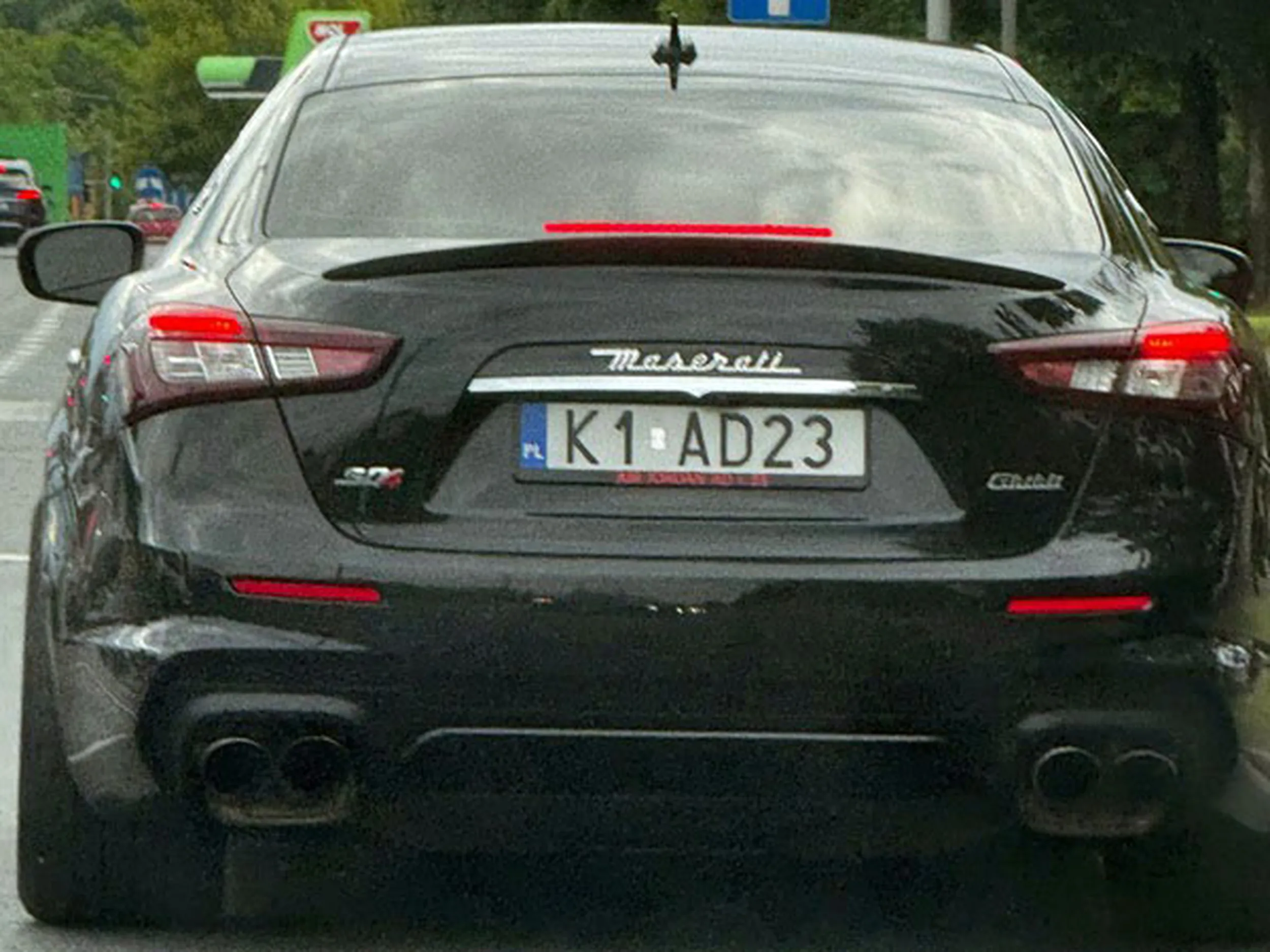 Fajny numer, blacha K1 AD23