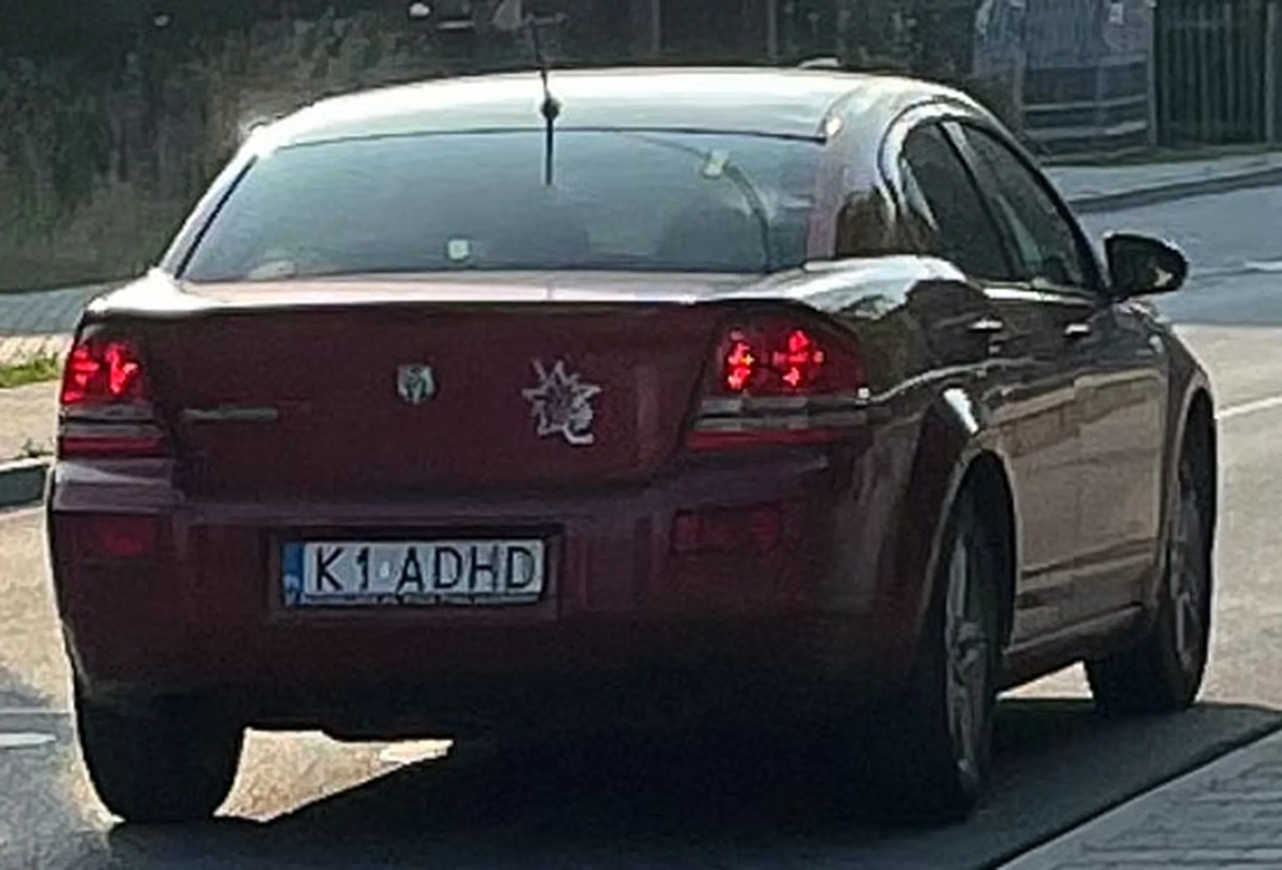 Fajny numer, blacha K1 ADHD