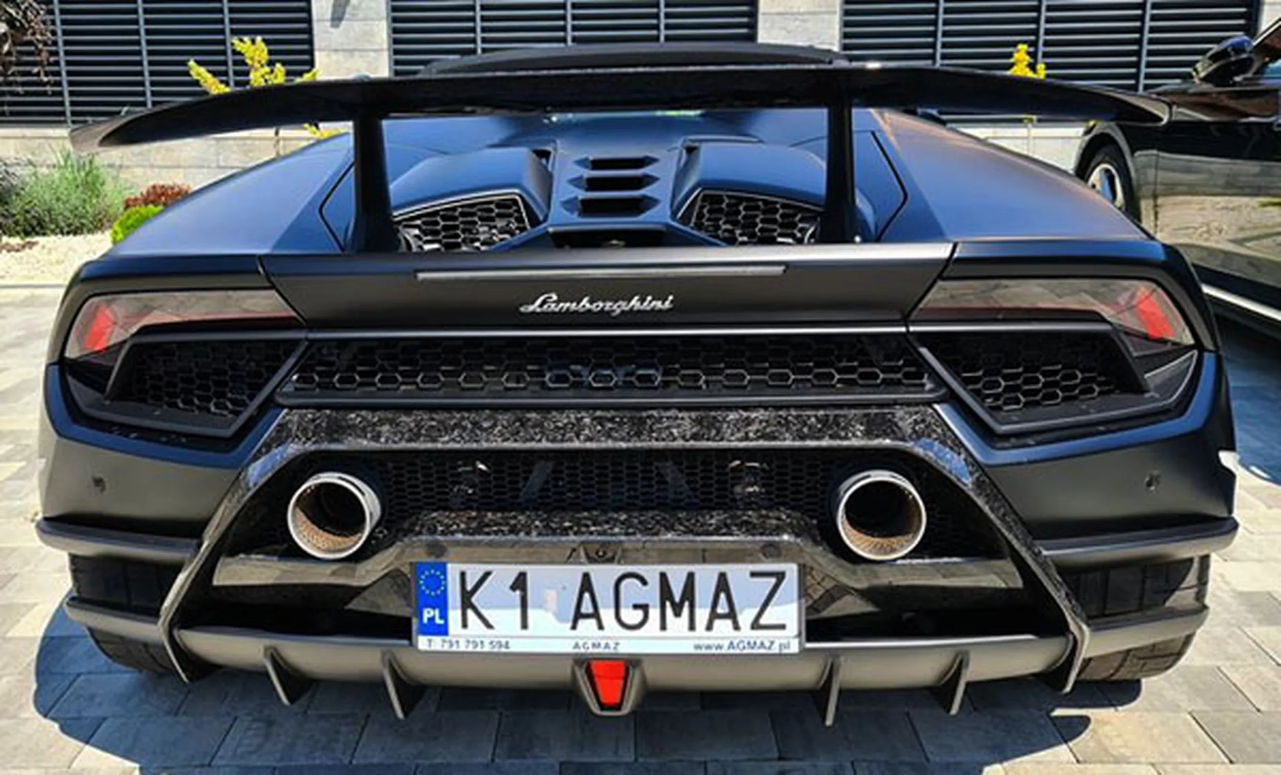 Fajny numer, blacha K1 AGMAZ