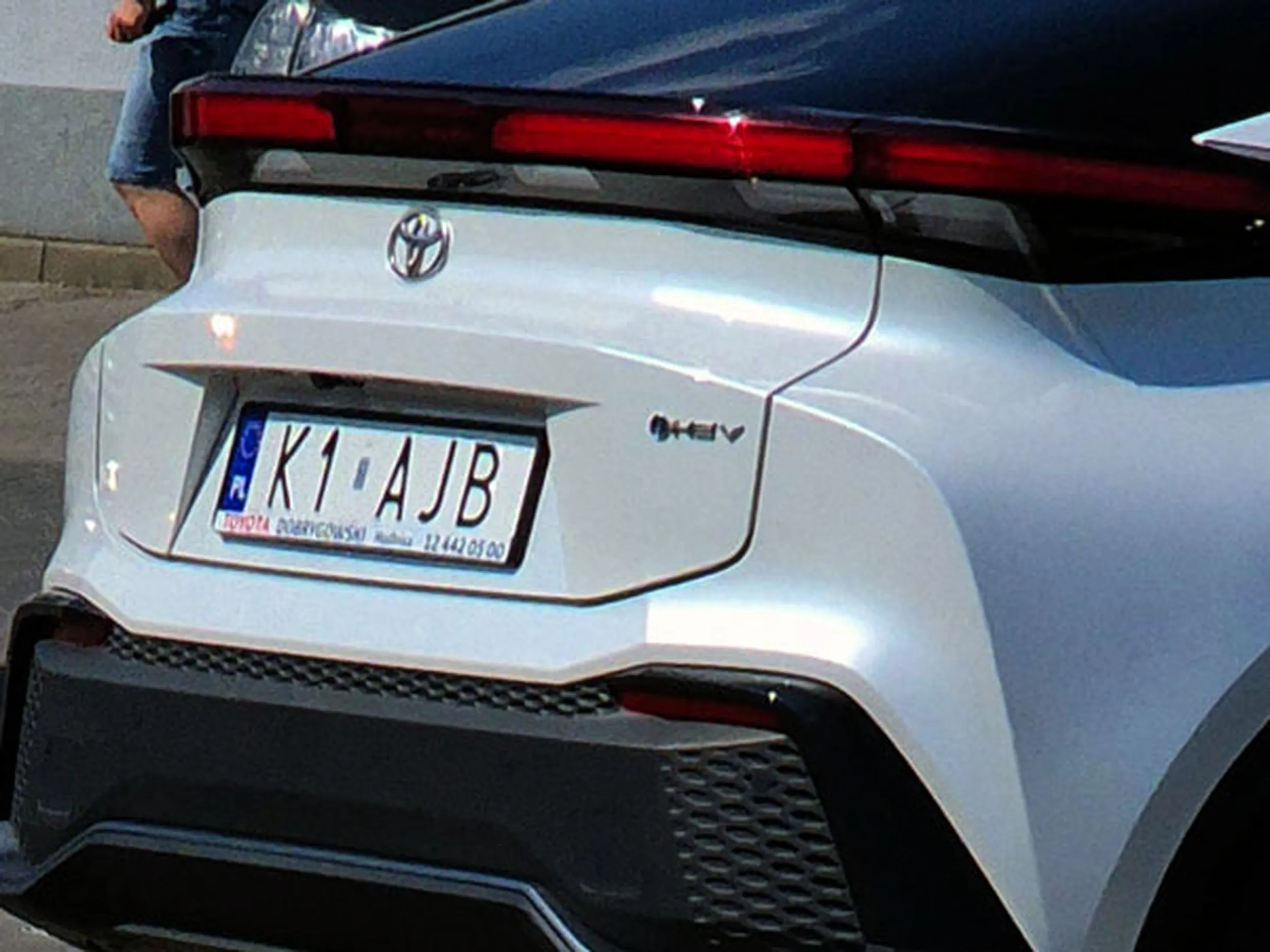 Fajny numer, blacha K1 AJB