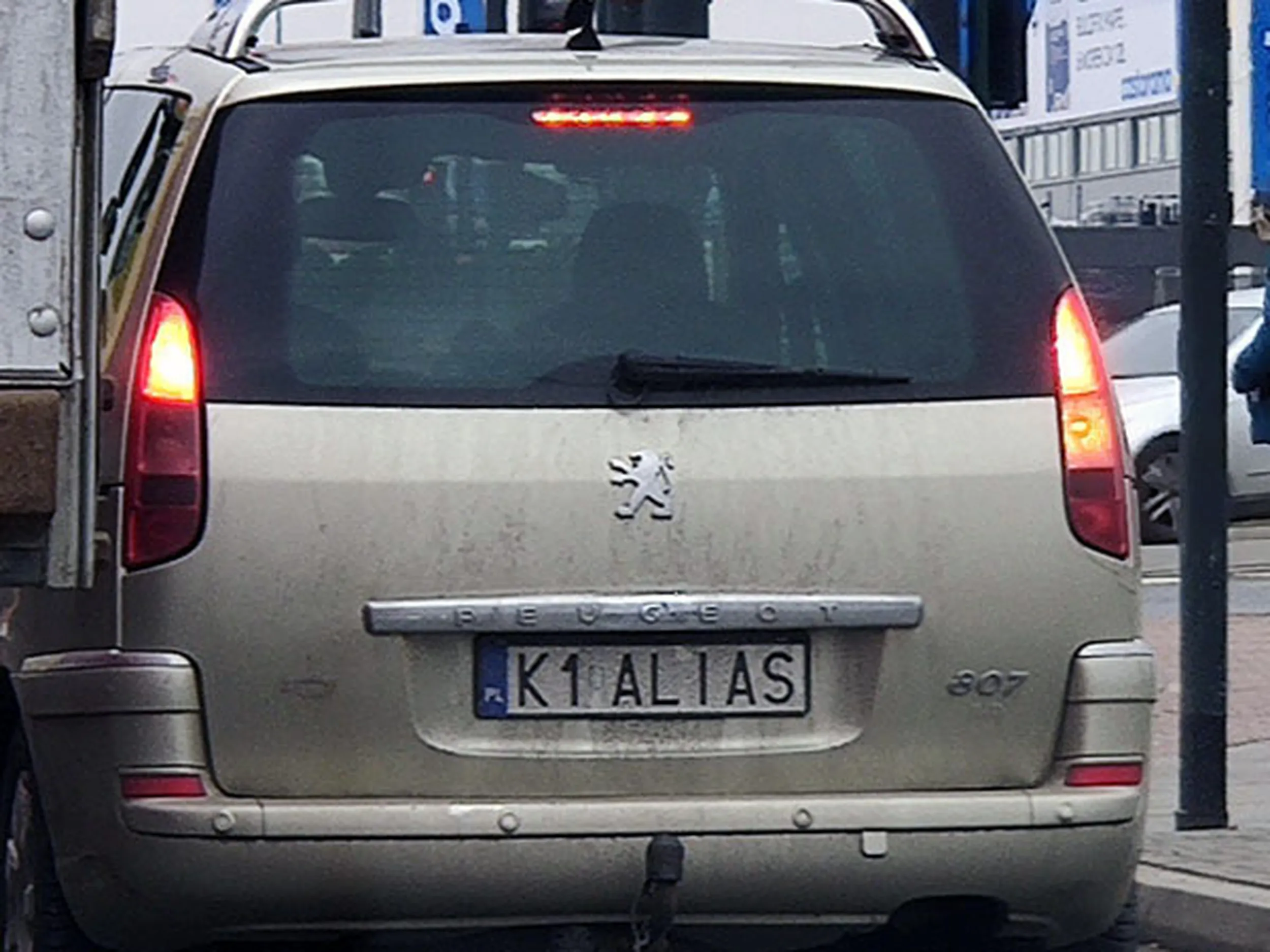 Fajny numer, blacha K1 ALIAS