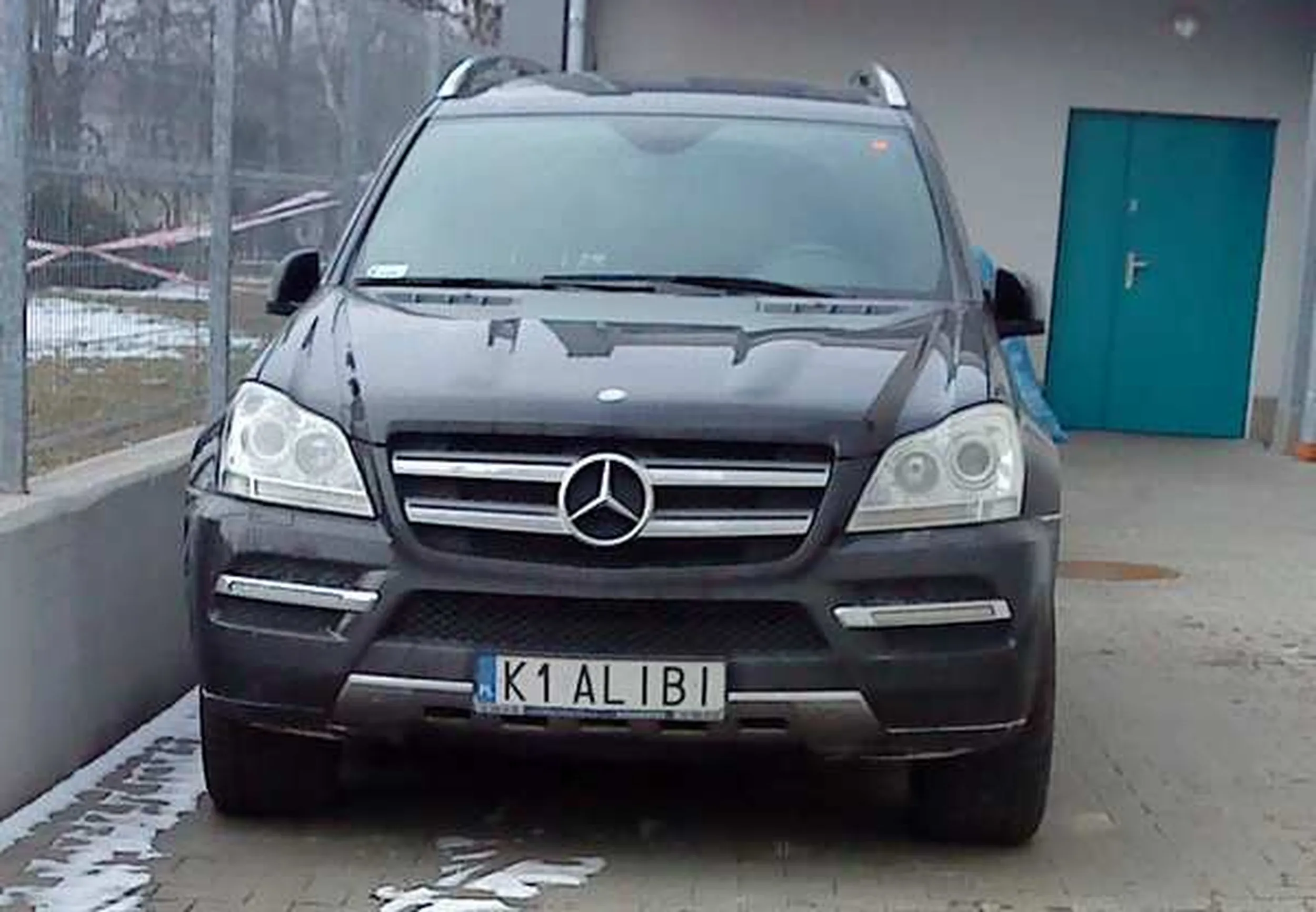 Fajny numer, blacha K1 ALIBI