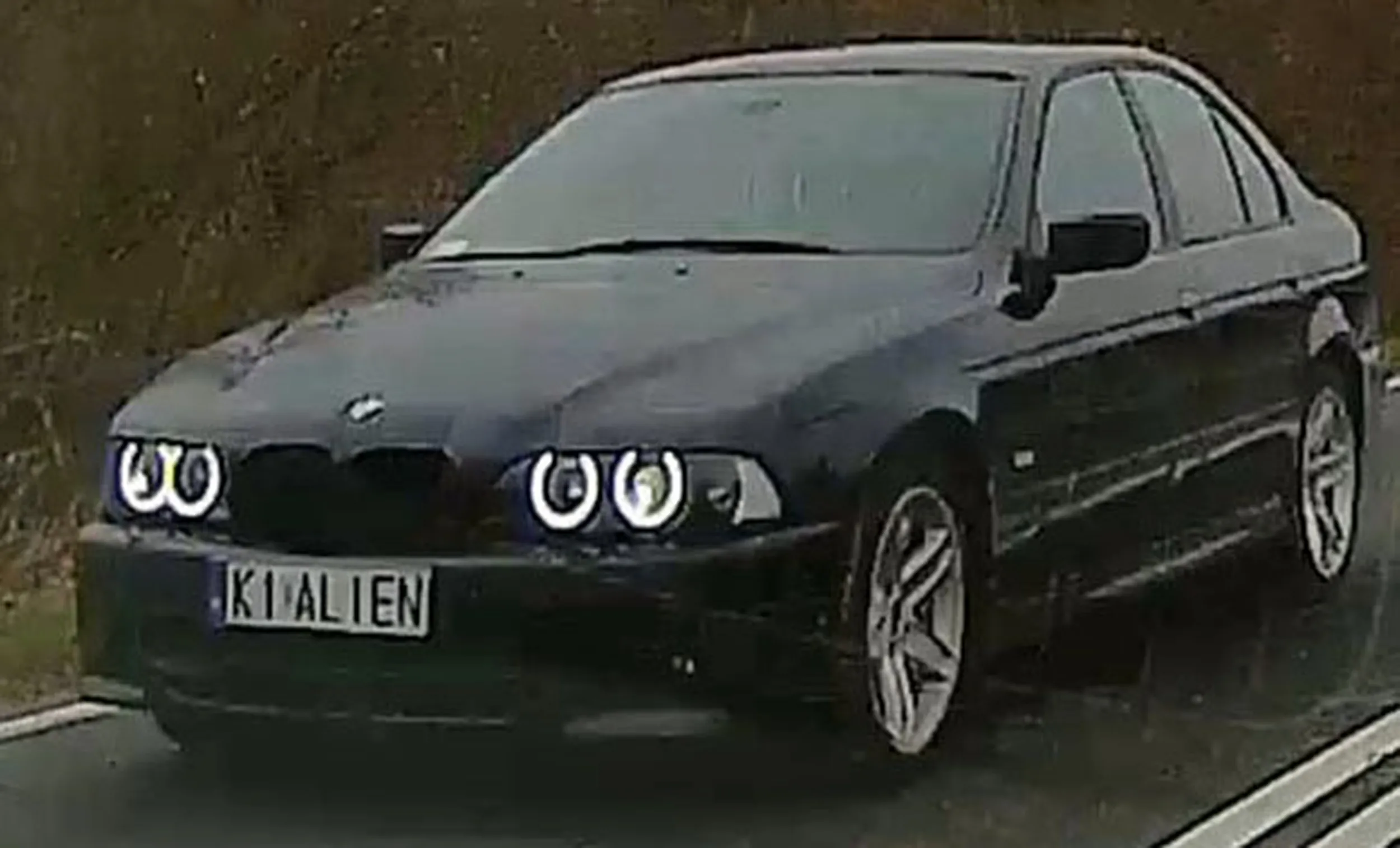 Fajny numer, blacha K1 ALIEN