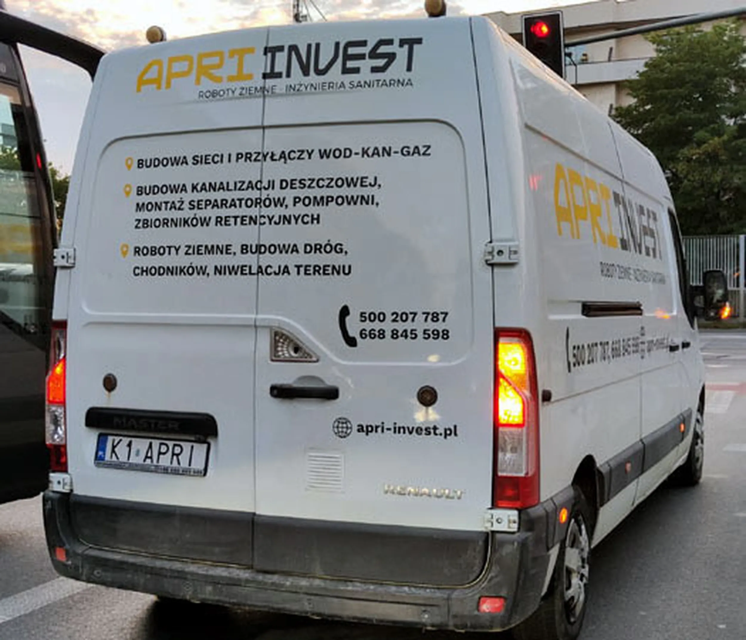 Fajny numer, blacha K1 APRI