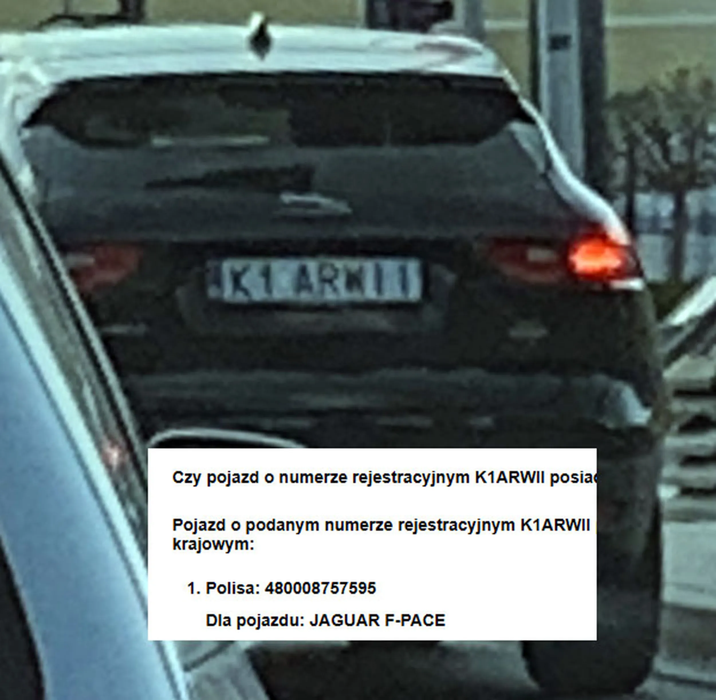 Fajny numer, blacha K1 ARWII