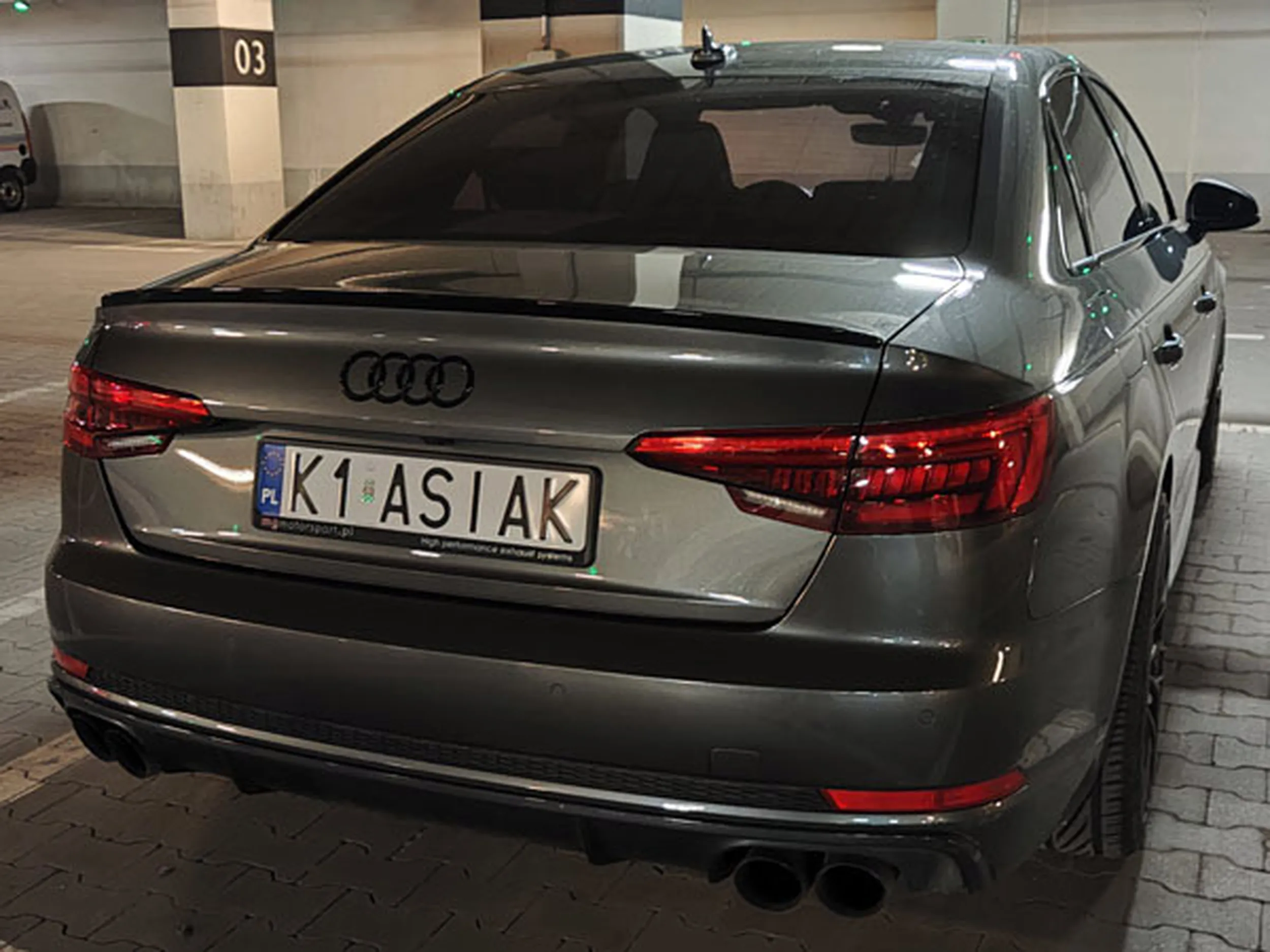 Fajny numer, blacha K1 ASIAK