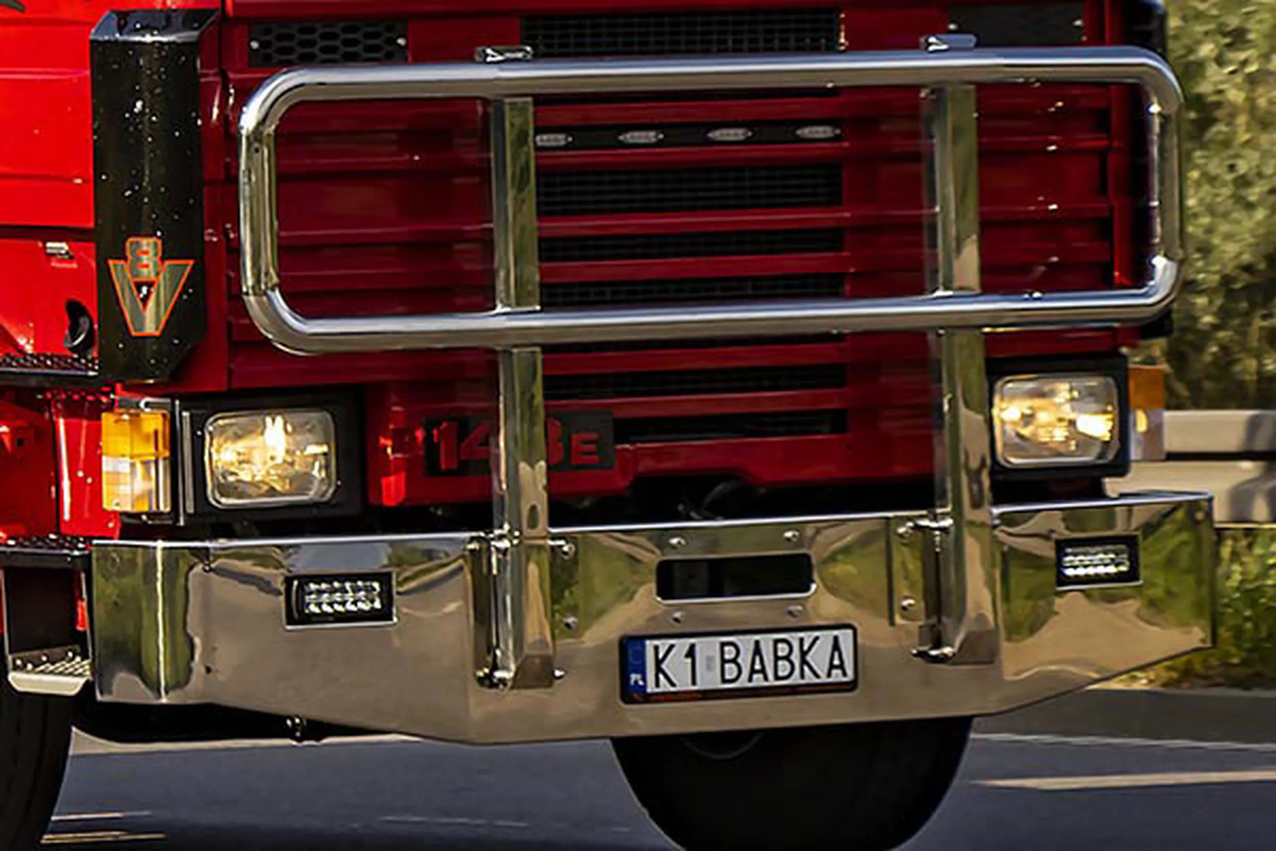 Fajny numer, blacha K1 BABKA