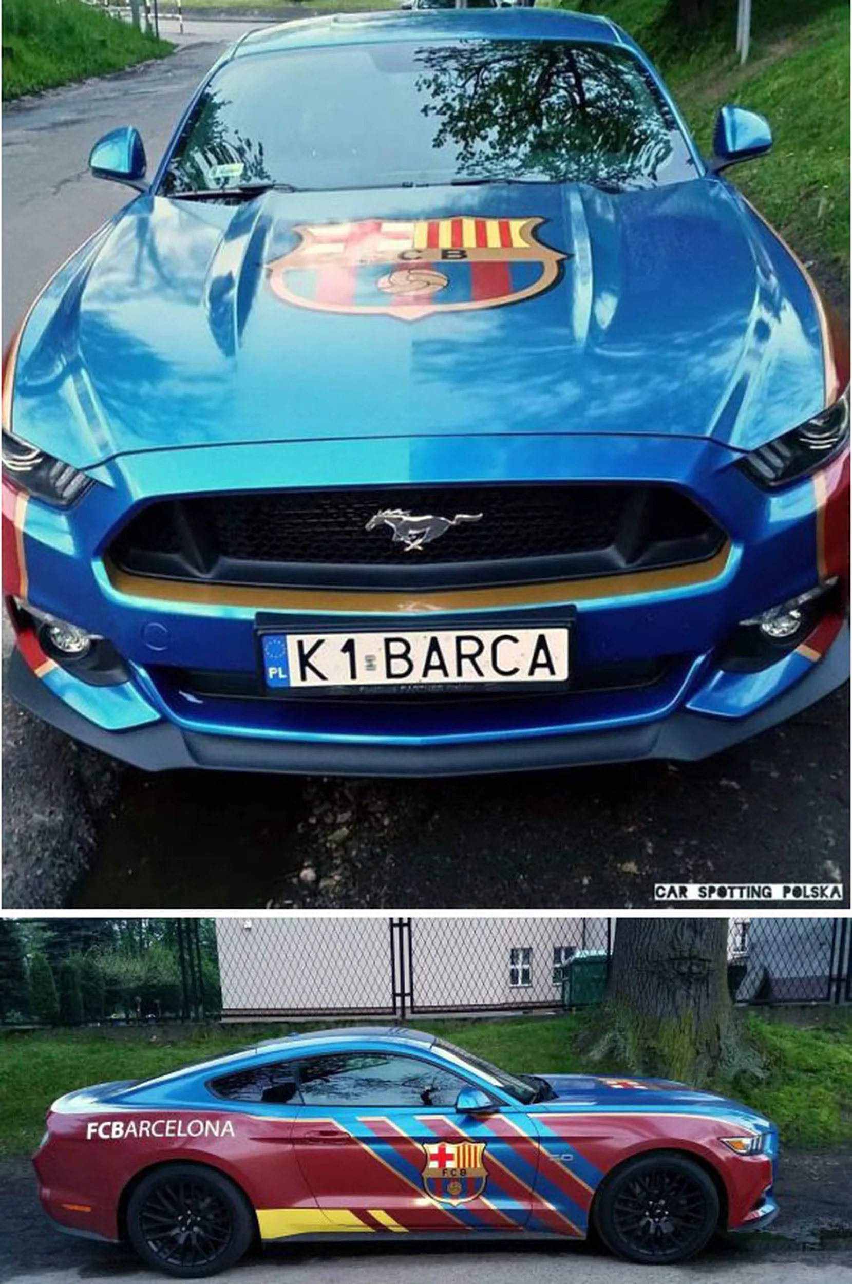 Fajny numer, blacha K1 BARCA