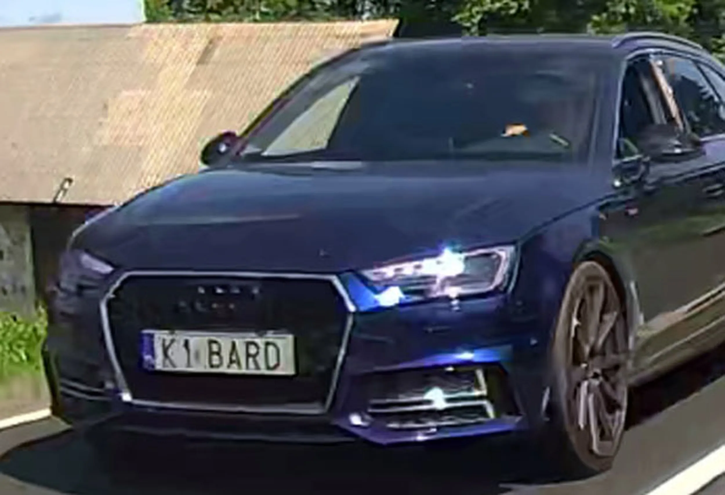 Fajny numer, blacha K1 BARD