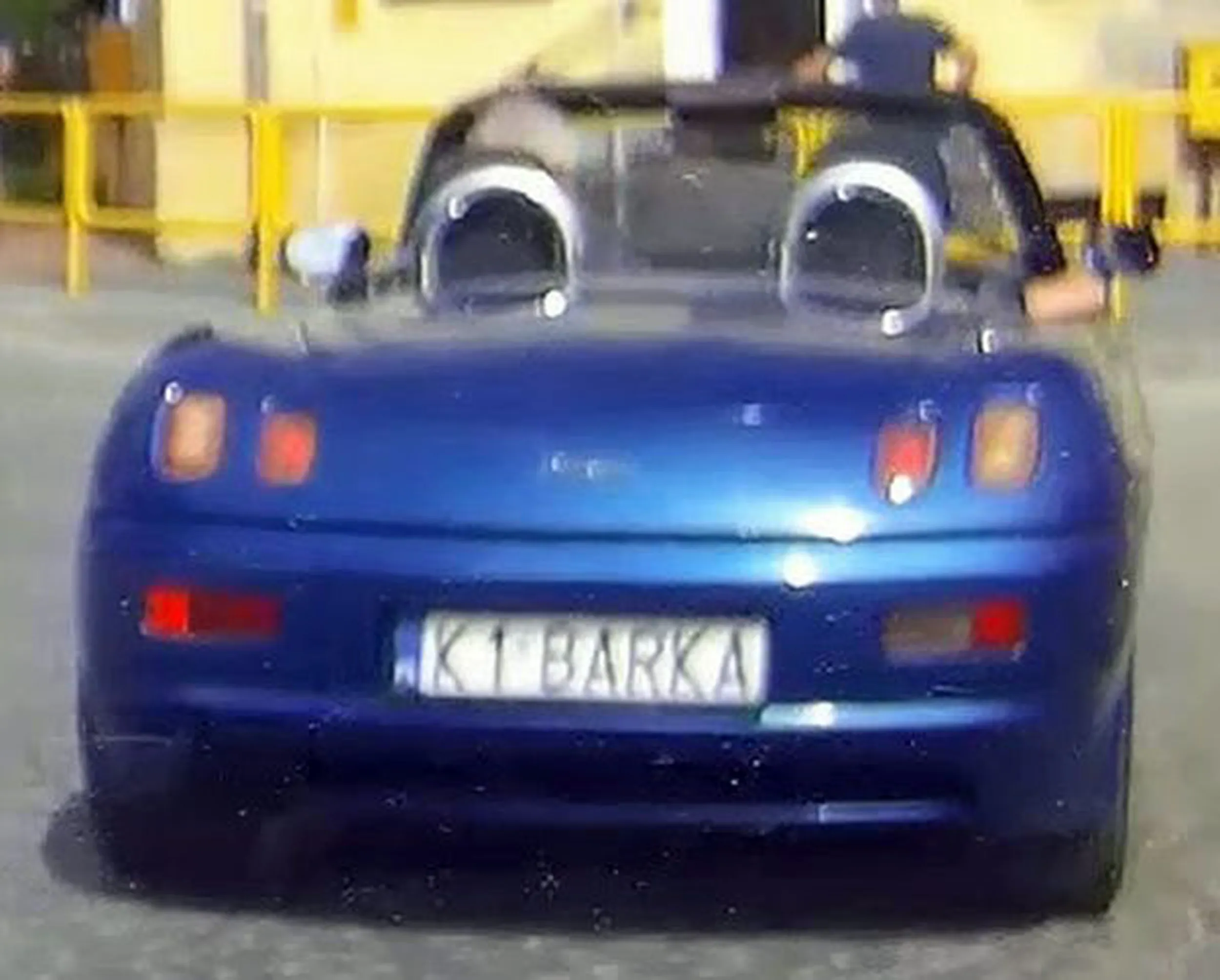 Fajny numer, blacha K1 BARKA