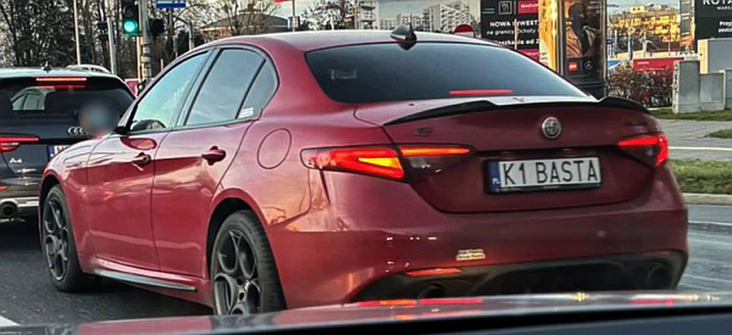 Fajny numer, blacha K1 BASTA