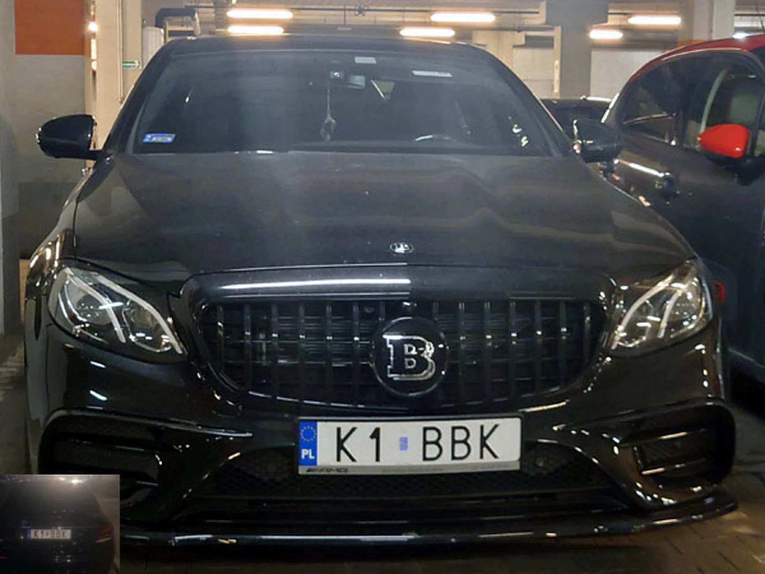 Fajny numer, blacha K1 BBK